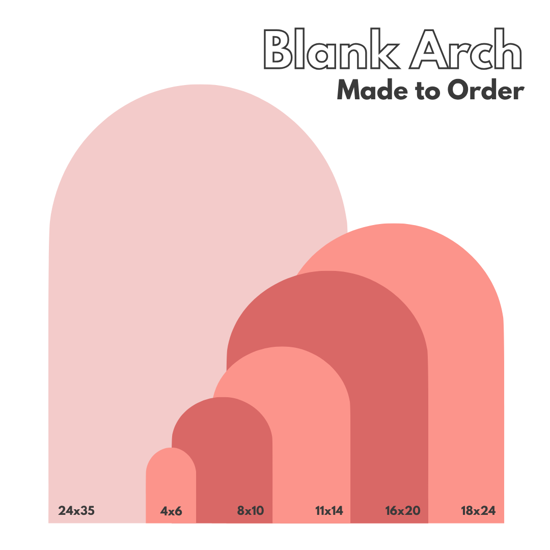 Blank Acrylic Arch (1/8")