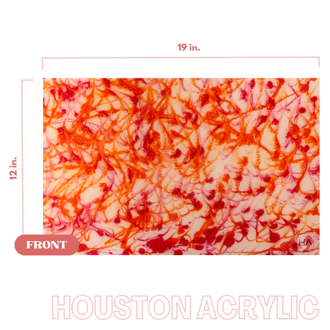 1/8" Abstract Whirl Acrylic Sheet