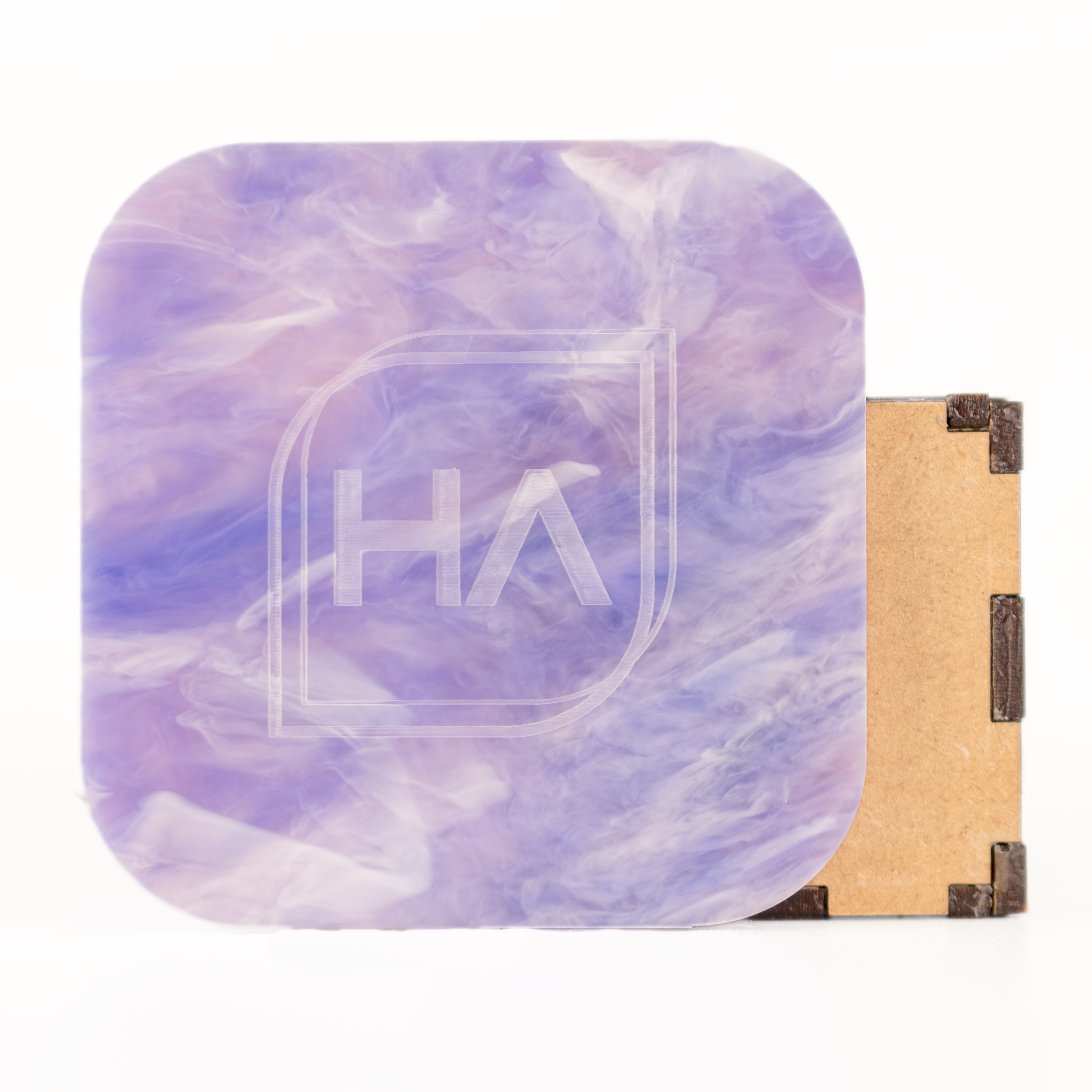 1/8" Amethyst Quartz Cast Acrylic Sheet