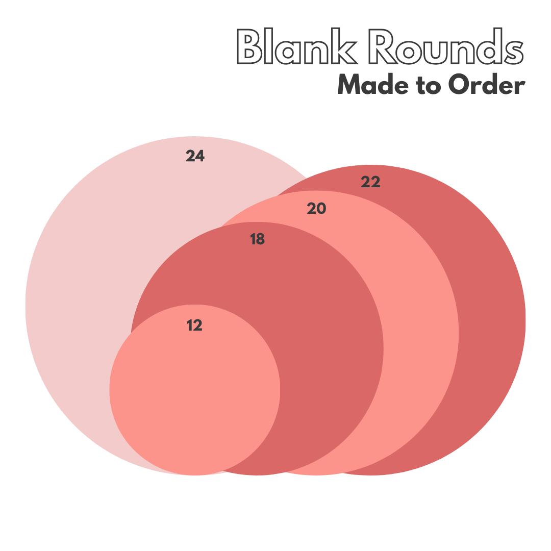 Blank Acrylic Rounds (1/8")