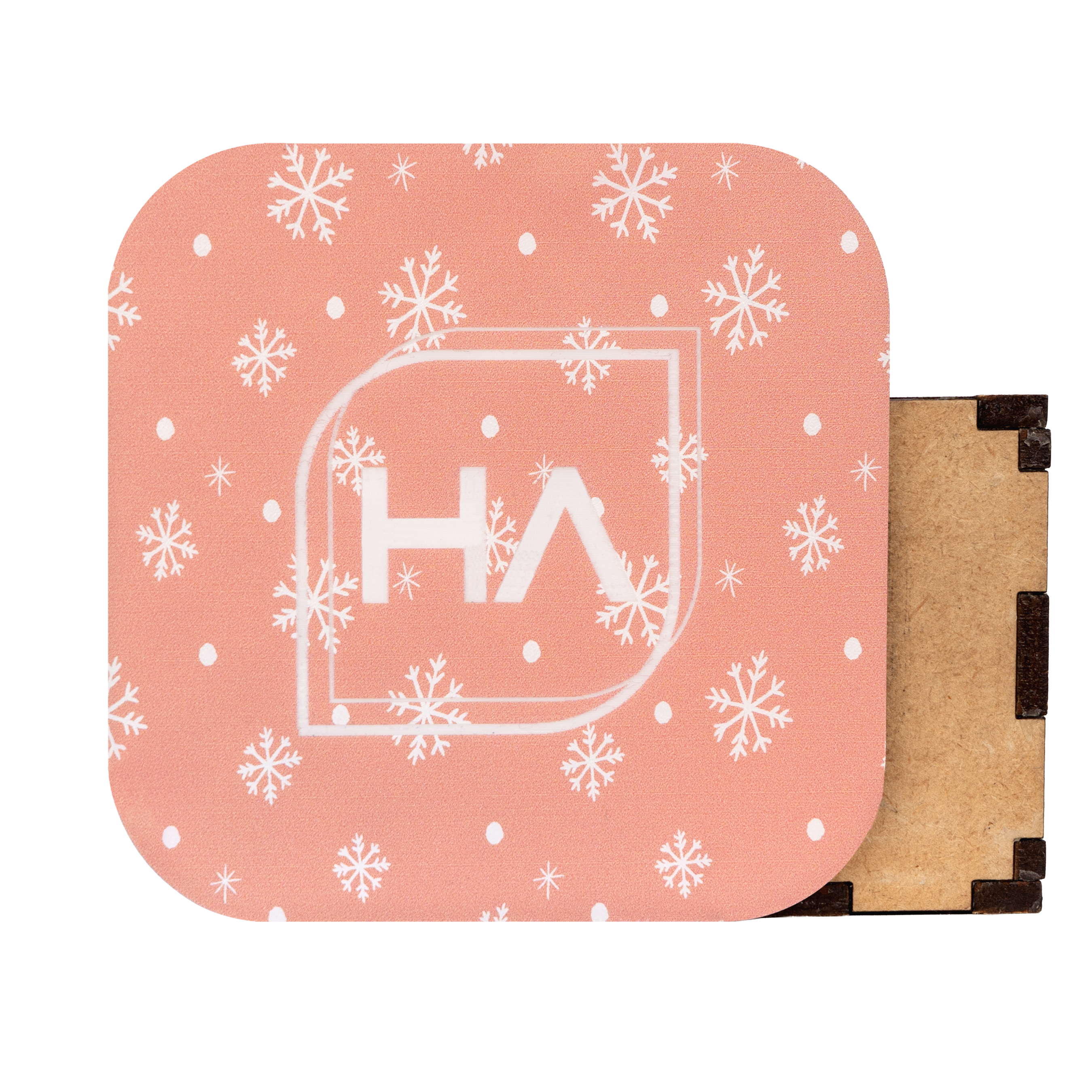Blush Snowfall MakerPrint Laser Cut and Engraving Material