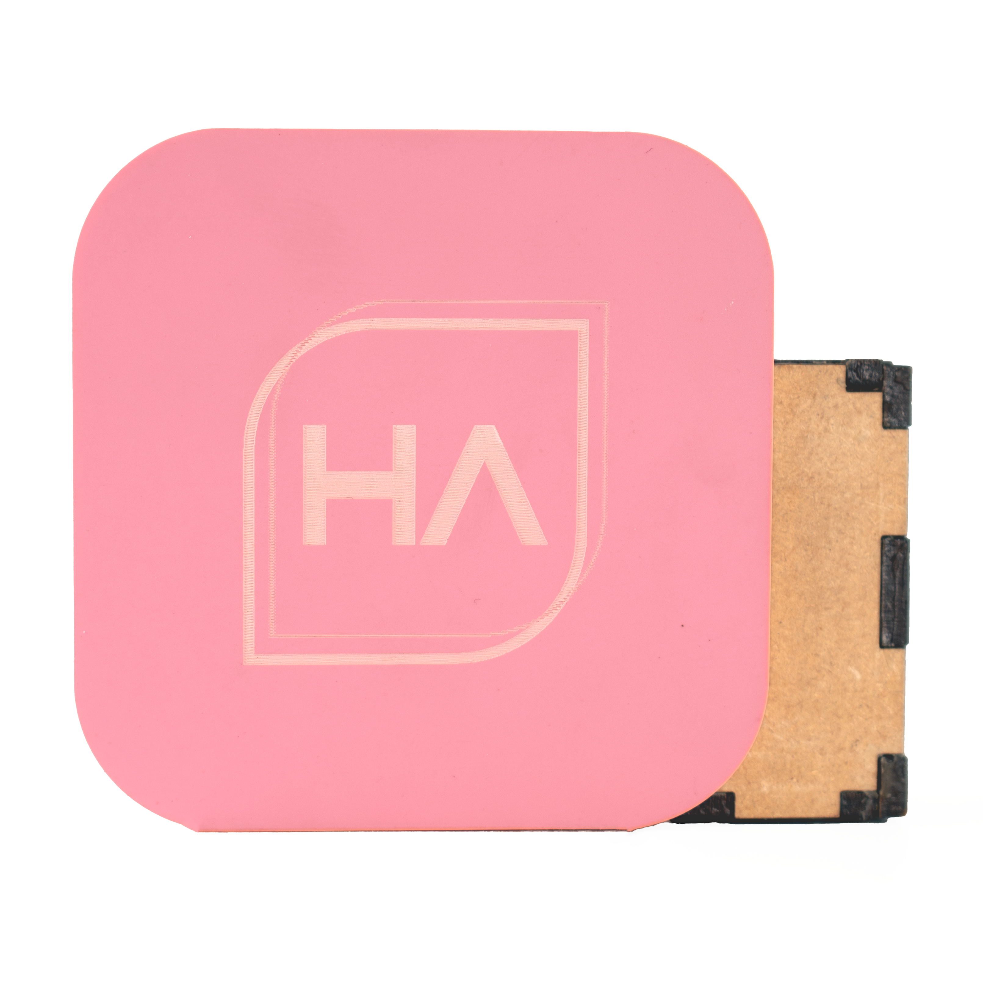 1/8" Bright Pastel Bubblegum Pink Double Sided Matte Cast Acrylic Sheet
