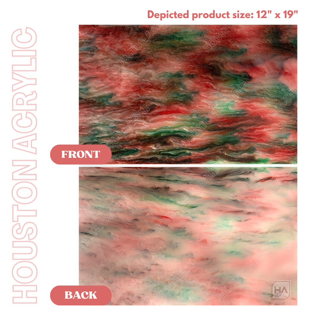 1/8" Christmas Potion Cast Acrylic Sheet