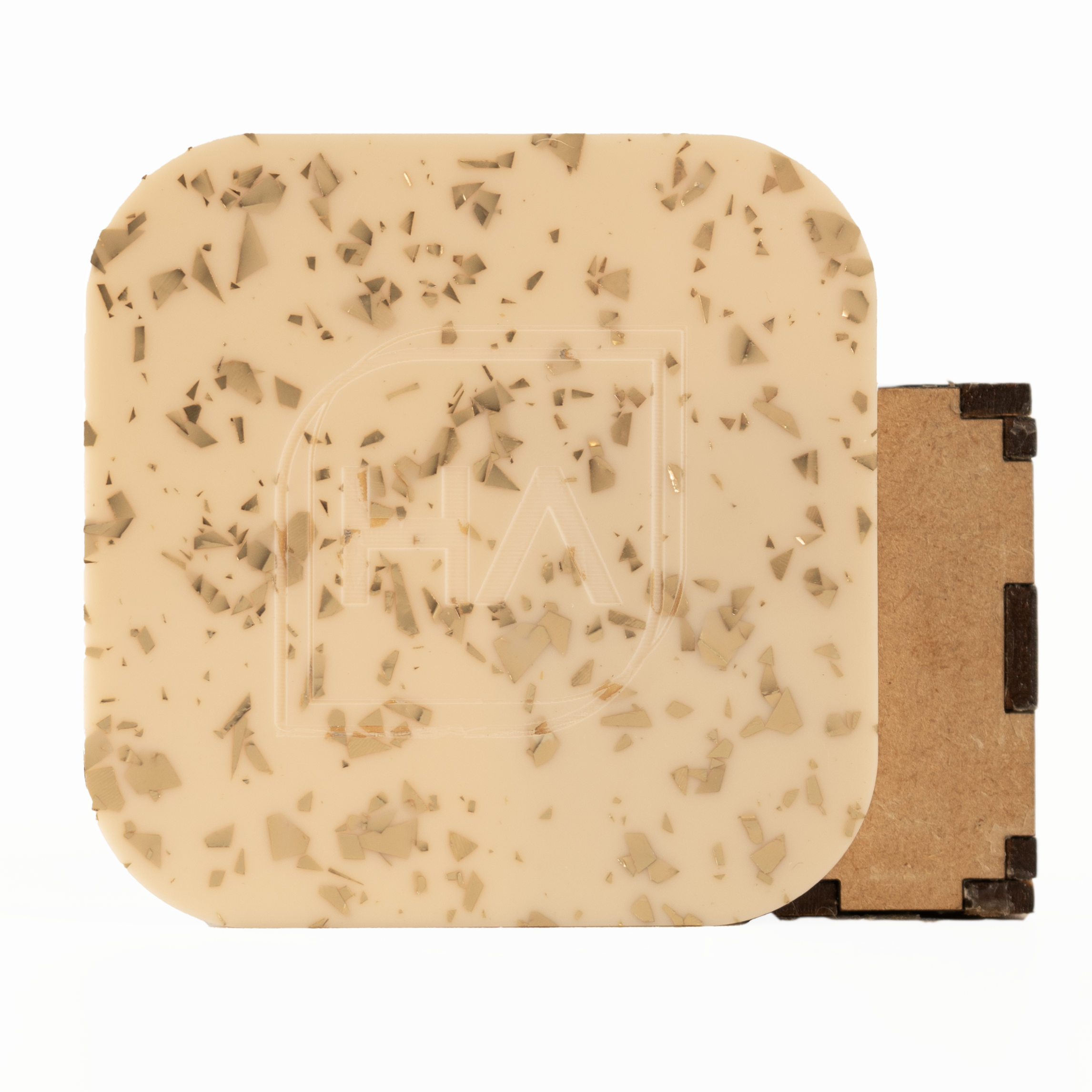 1/8" Champagne Flake Cast Acrylic Sheet