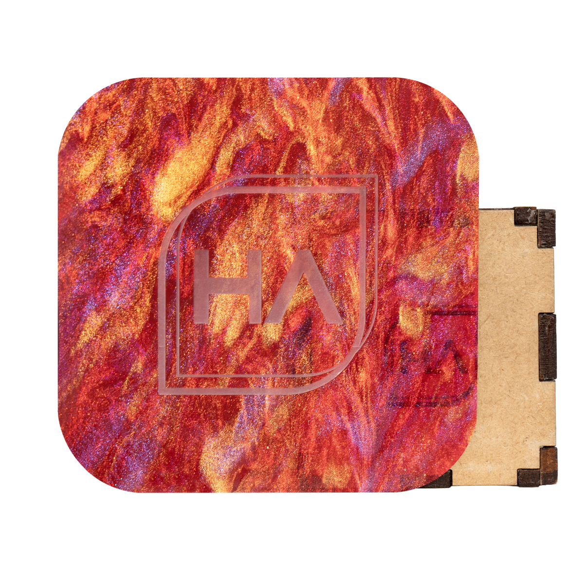 1/8" Cherry Mist Cast Acrylic Sheet