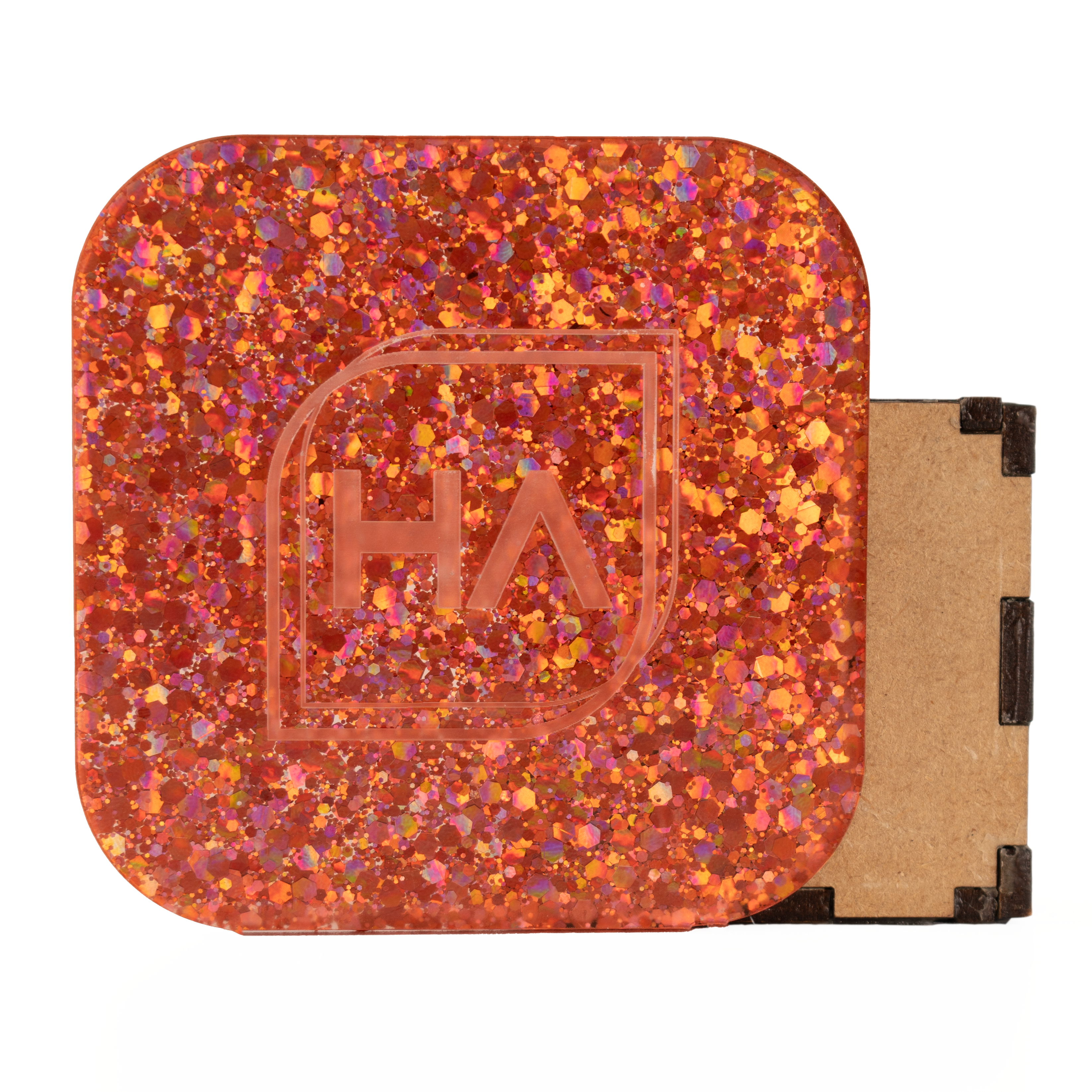 1/8" Cherub Sparkle Confetti Cast Acrylic Sheet