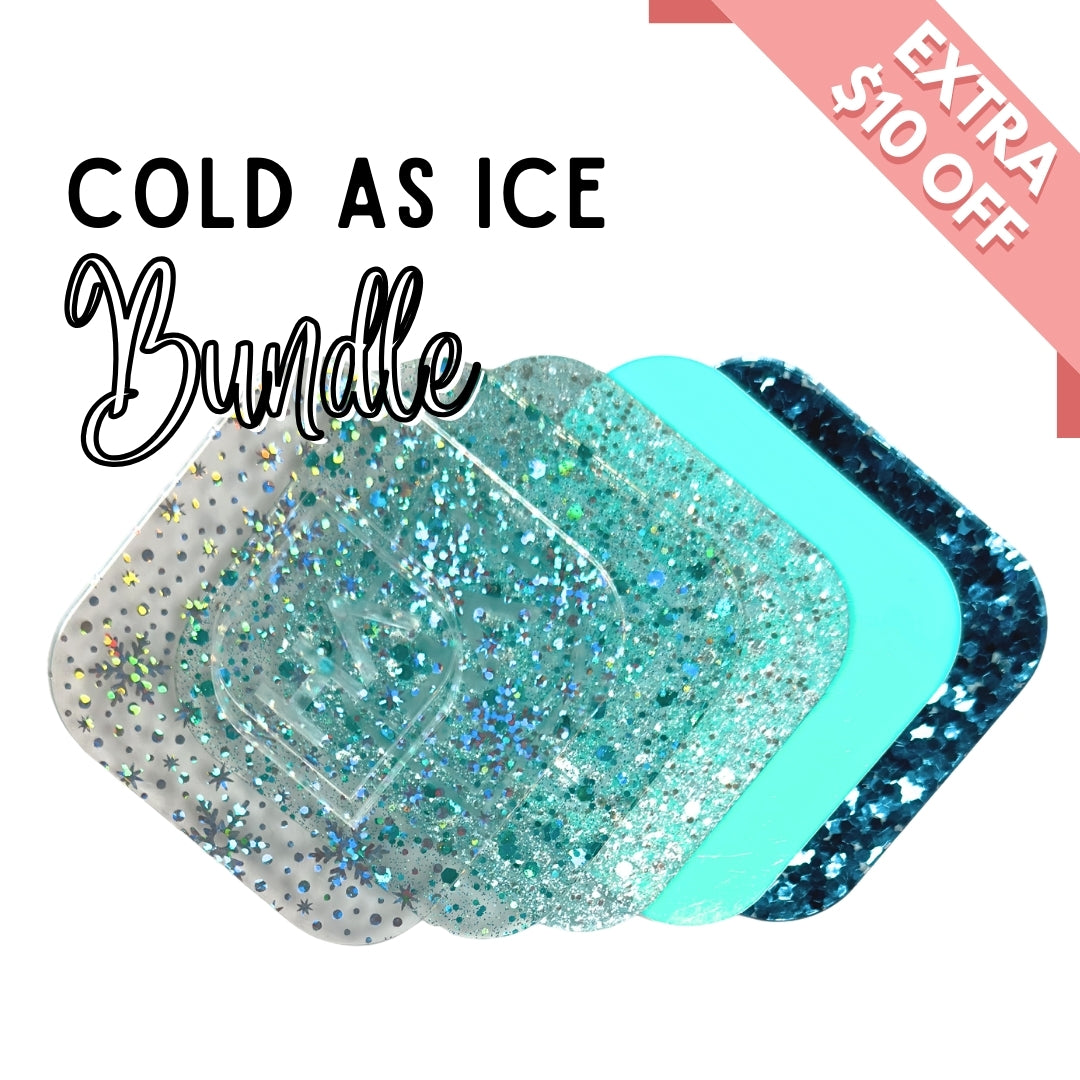 1/8” Cold as Ice Acrylic Sheet Bundle