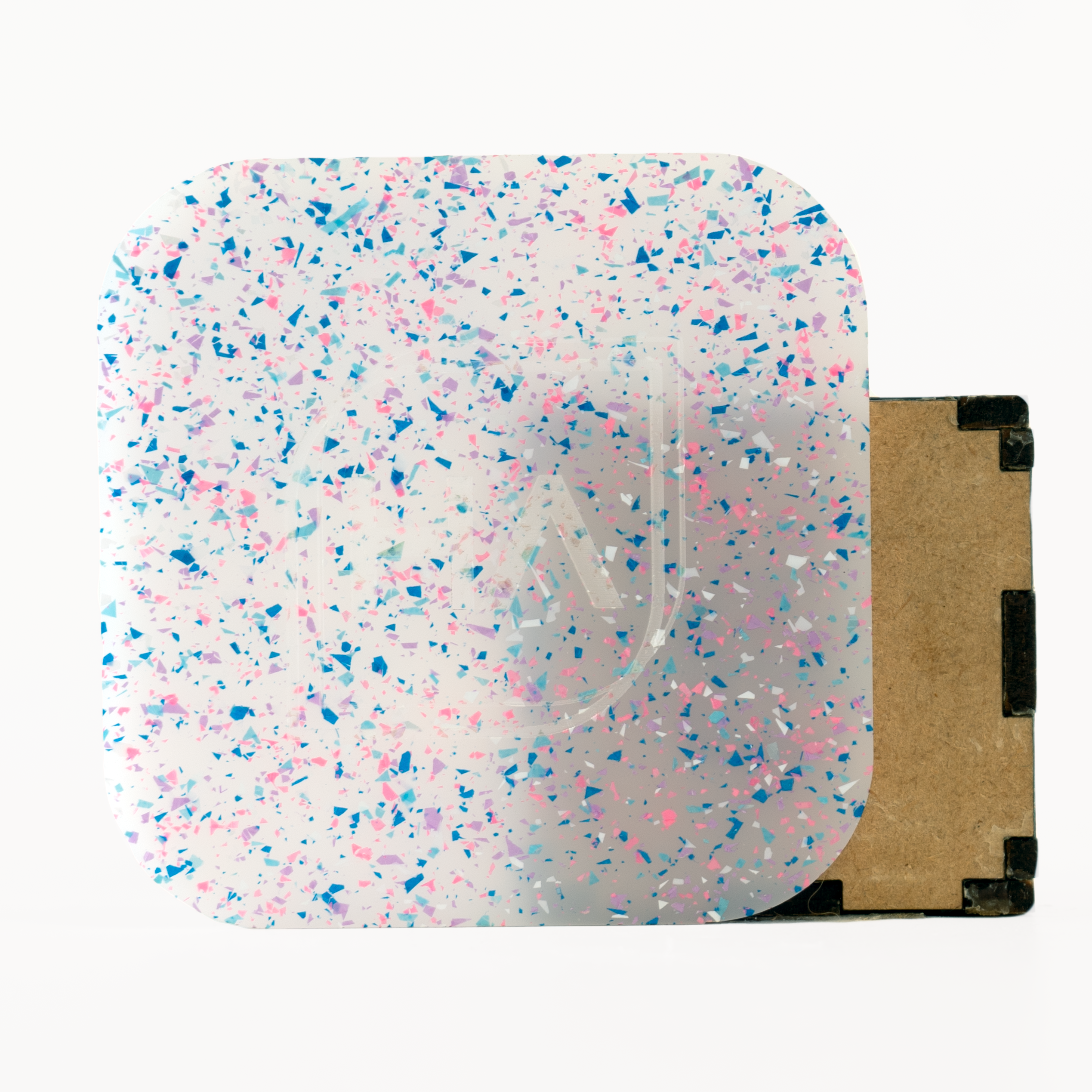 1/8" Cotton Candy Flakefetti Cast Acrylic Sheet