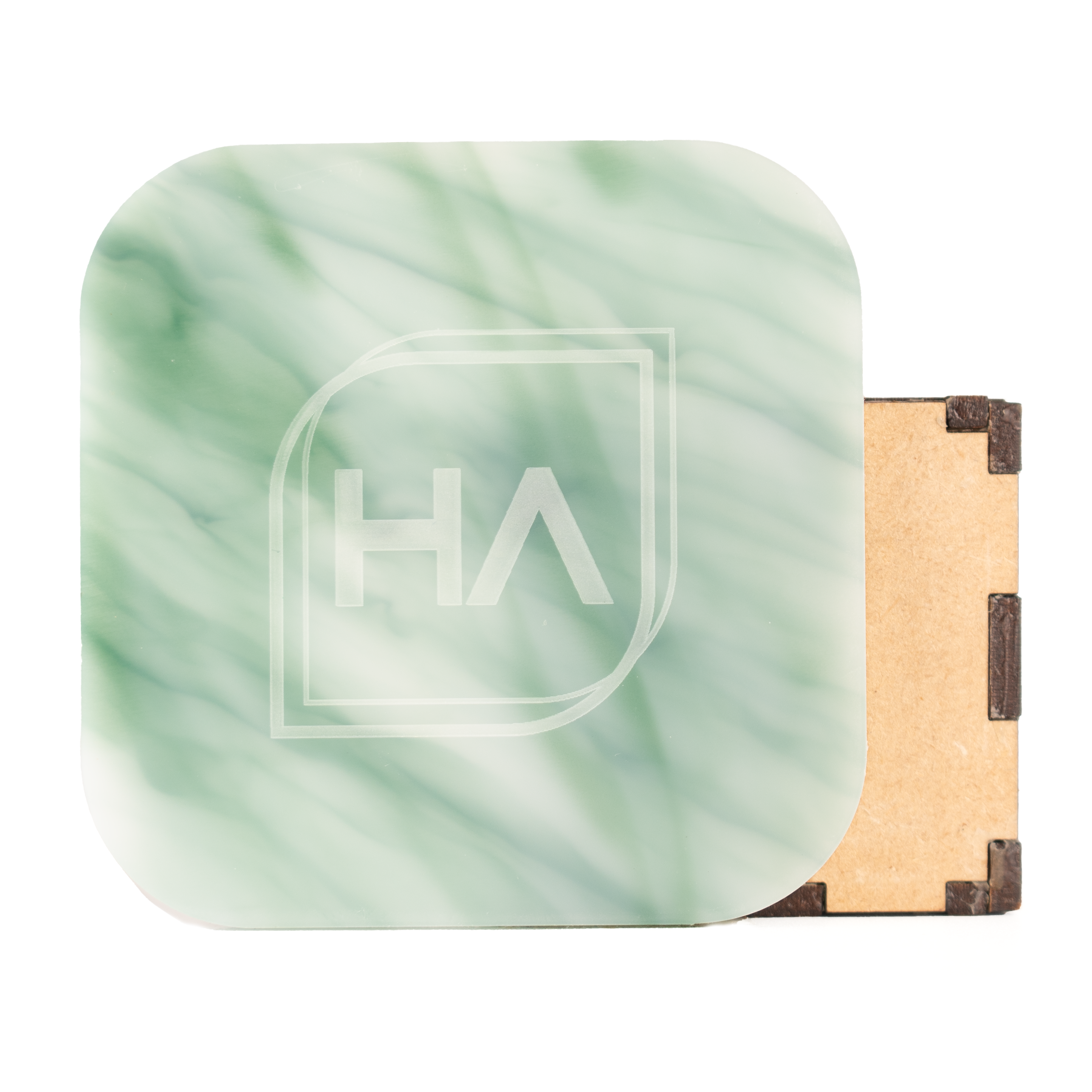 1/8" Emerald Quartz Cast Acrylic Sheet