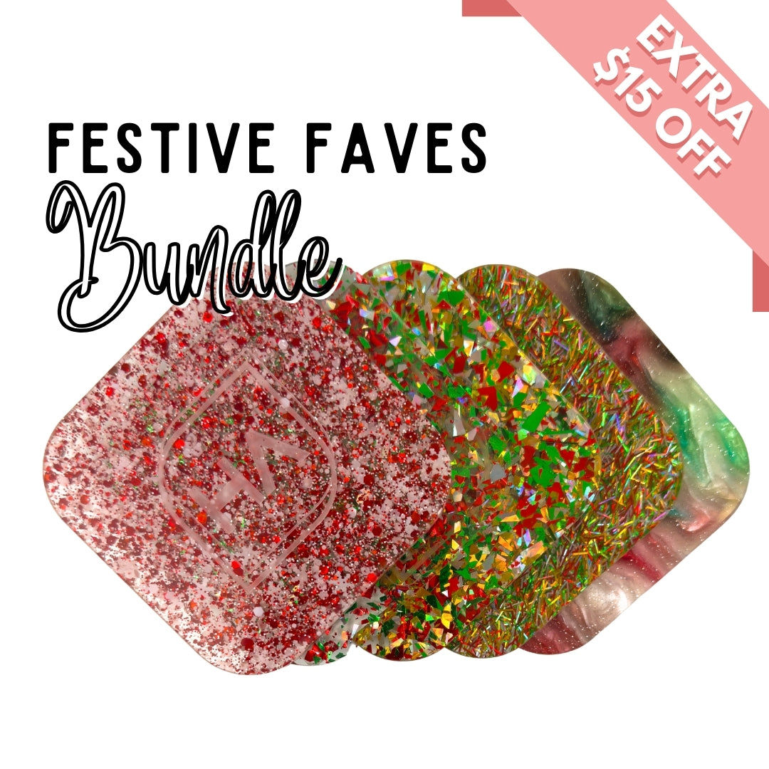 1/8” Festive Faves Cast Acrylic Sheet Bundle