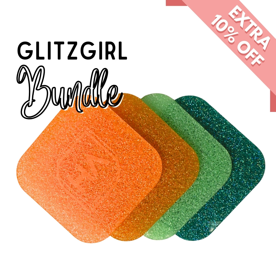1/8” Glitzgirl Cast Acrylic Sheet Bundle