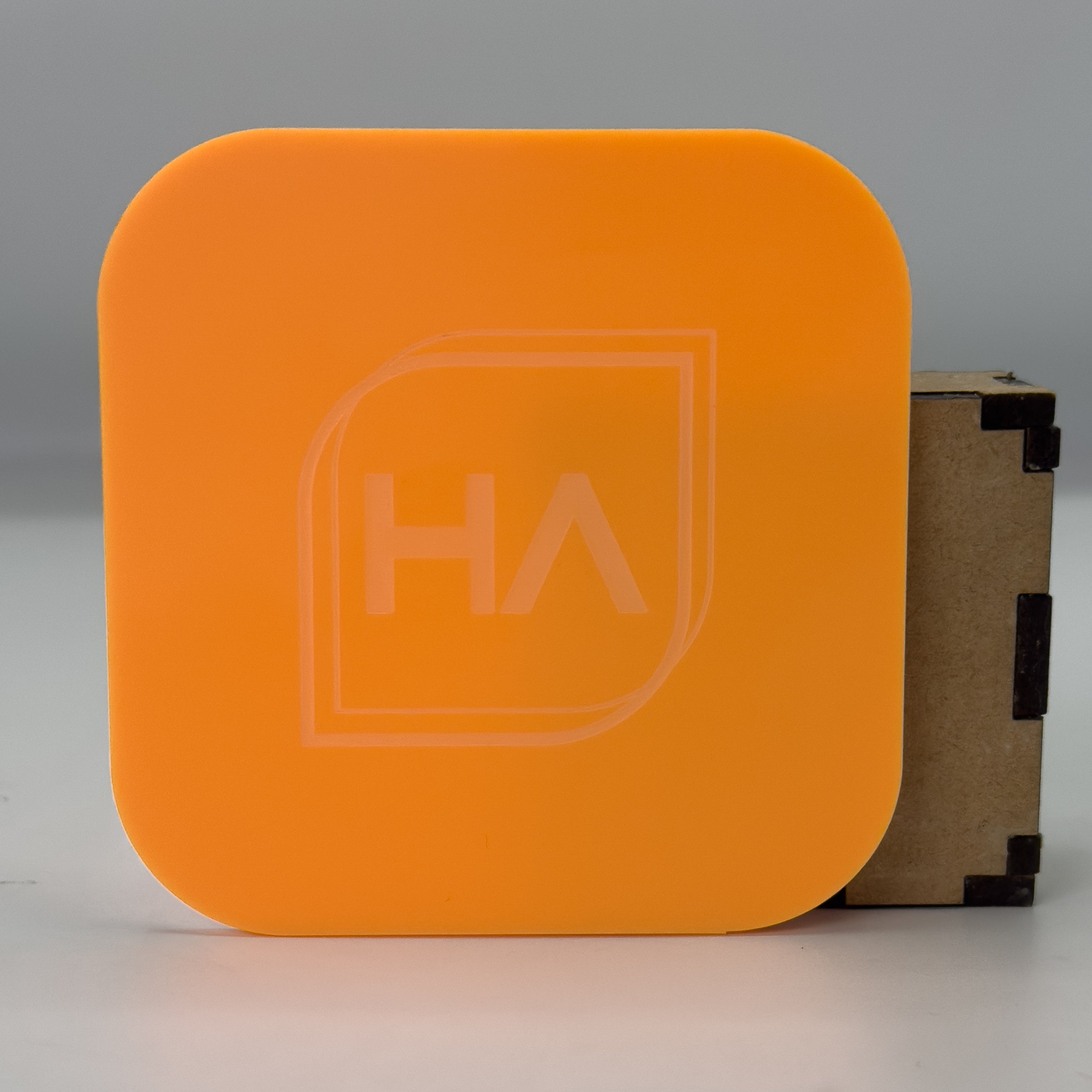 1/8" Matte Electric Orange Cast Acrylic Sheet