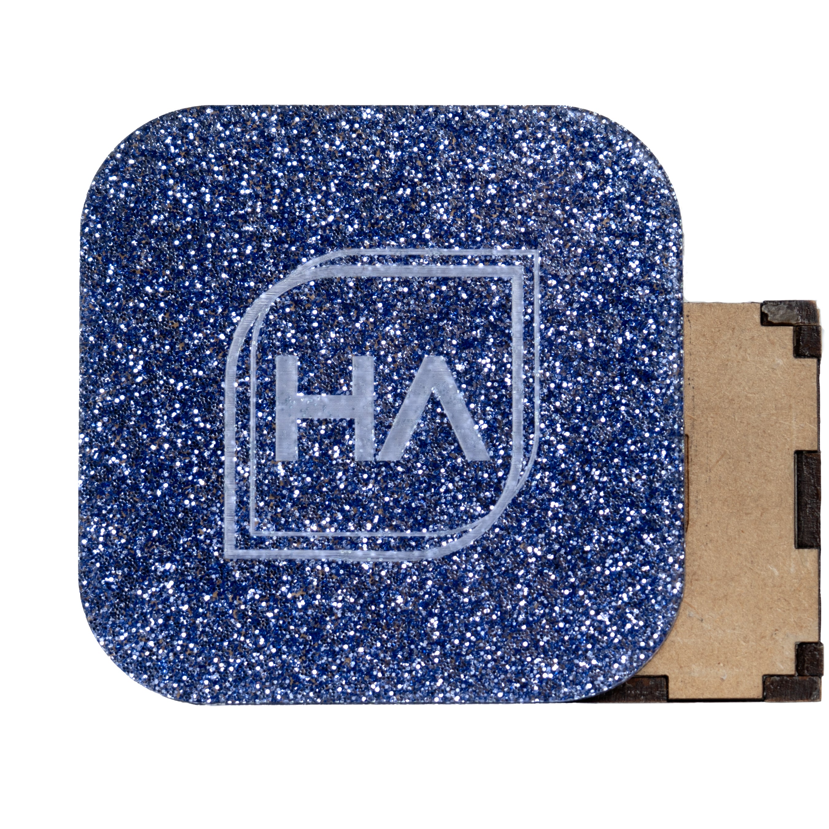 1/8" Periwinkle Glitter Cast Acrylic Sheet