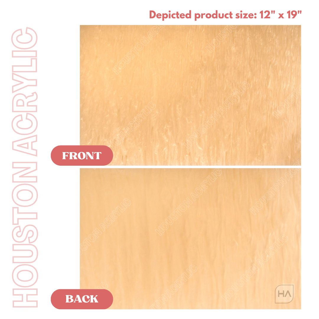 1/8" Ivory Pearl Cast Acrylic Sheet