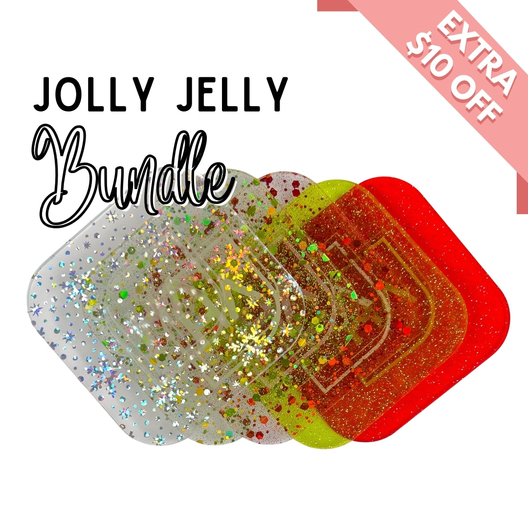 1/8" Jolly Jelly Acrylic Sheet Bundle