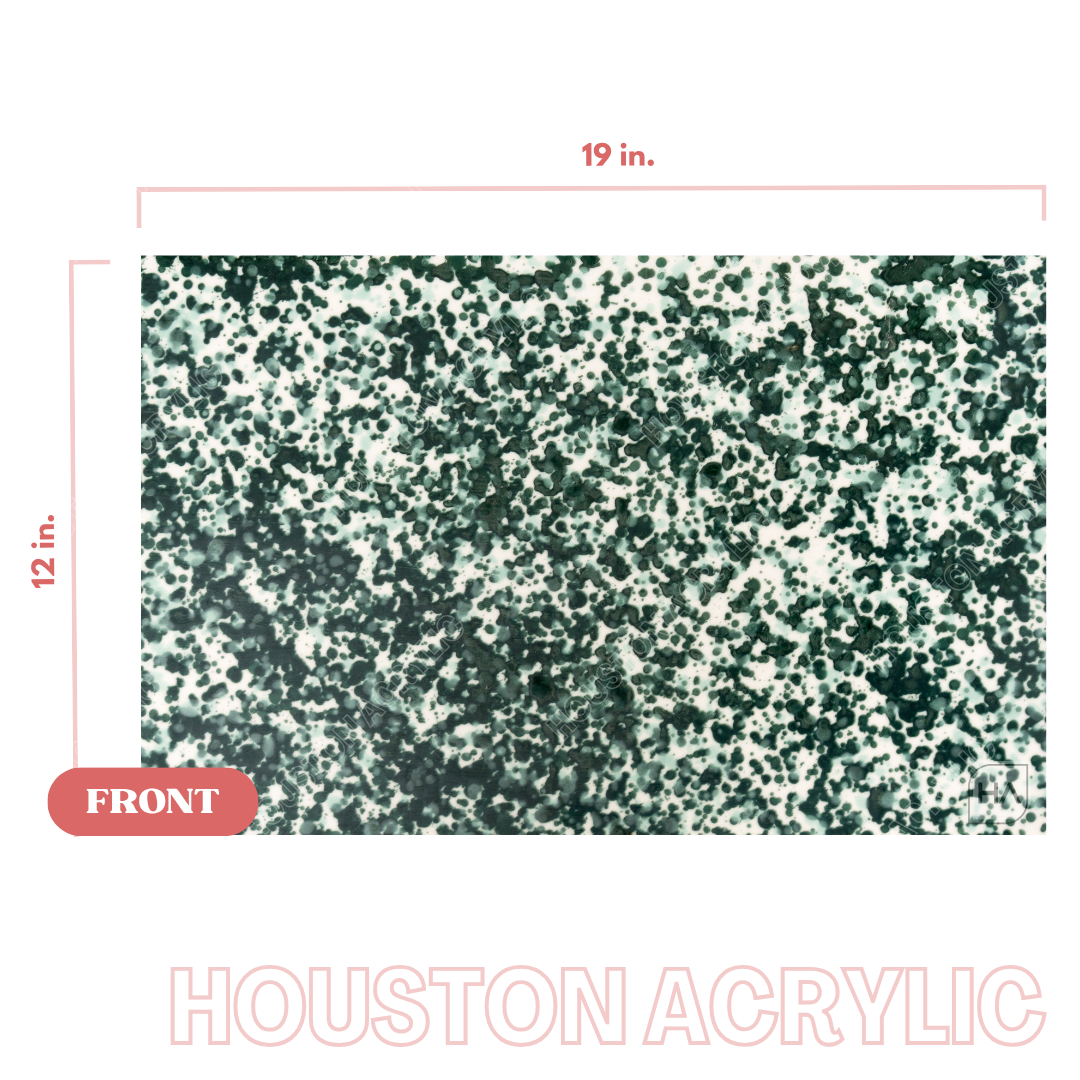 1/8" Marina Splatter Cast Acrylic Sheet