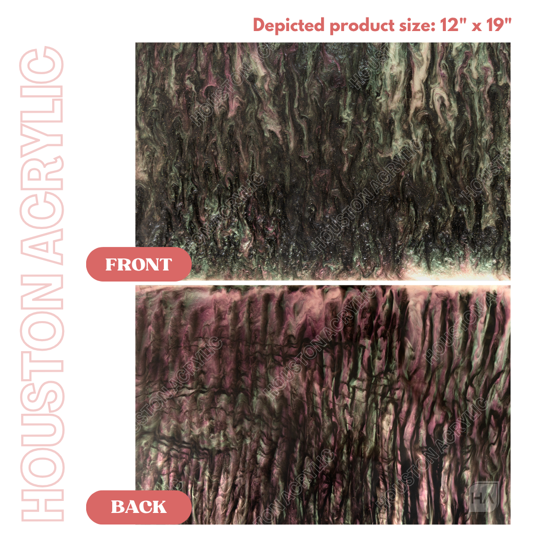 1/8" Midnight Dream Starry Sky Cast Acrylic Sheet