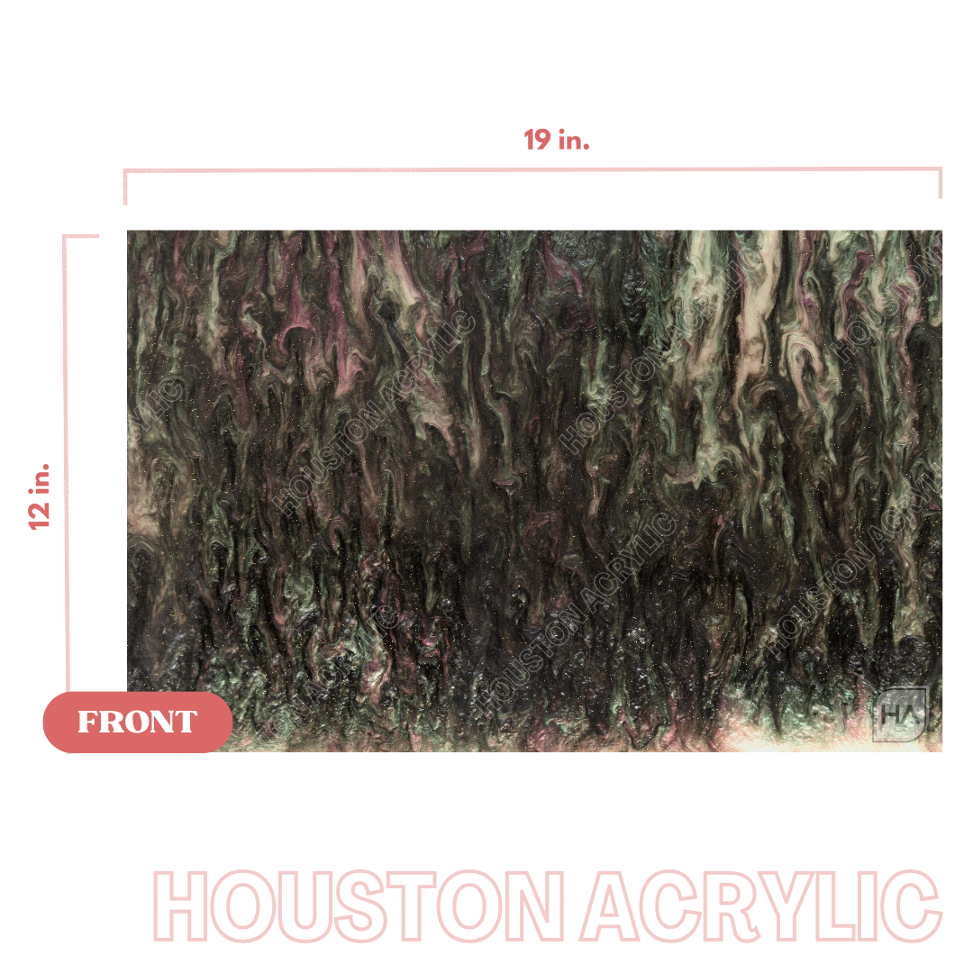 1/8" Midnight Dream Starry Sky Cast Acrylic Sheet