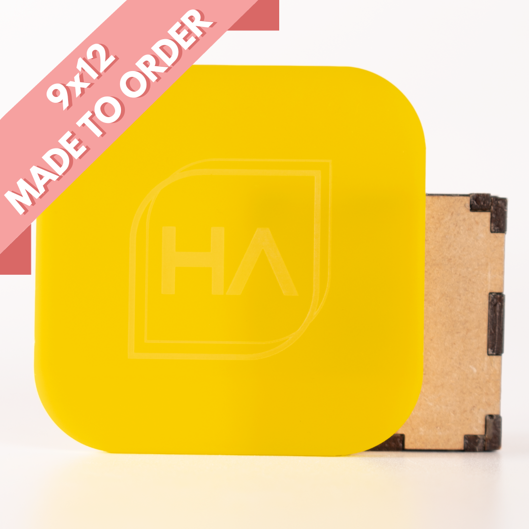 1/8" Yellow Cast Acrylic Sheet