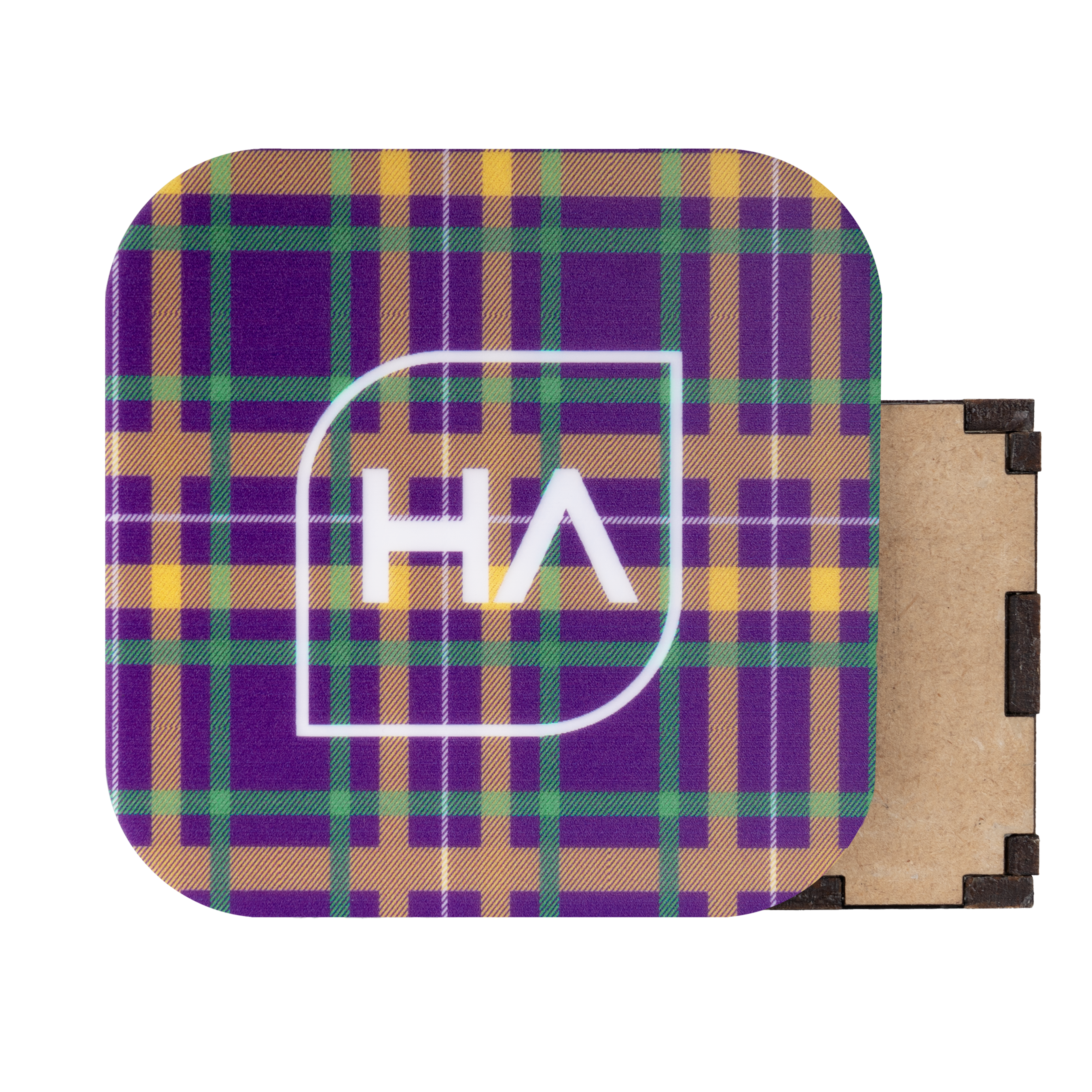 1/8" Mardi Gras Plaid MakerPrint