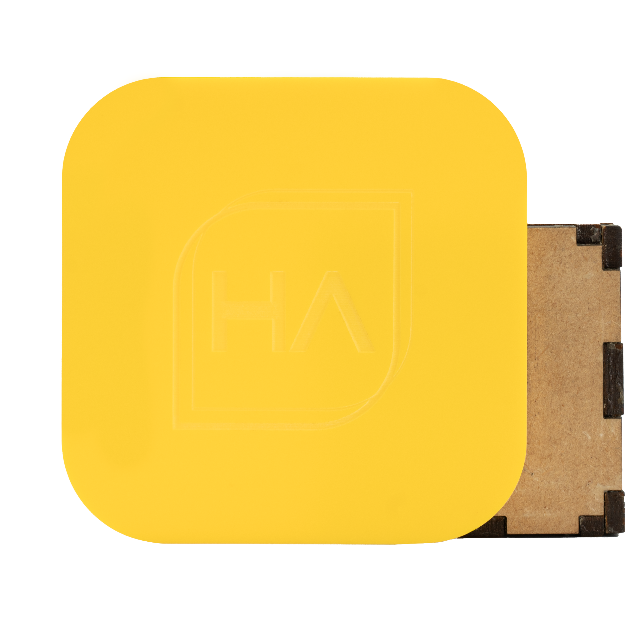 1/8" Matte Electric Yellow Cast Acrylic Sheet