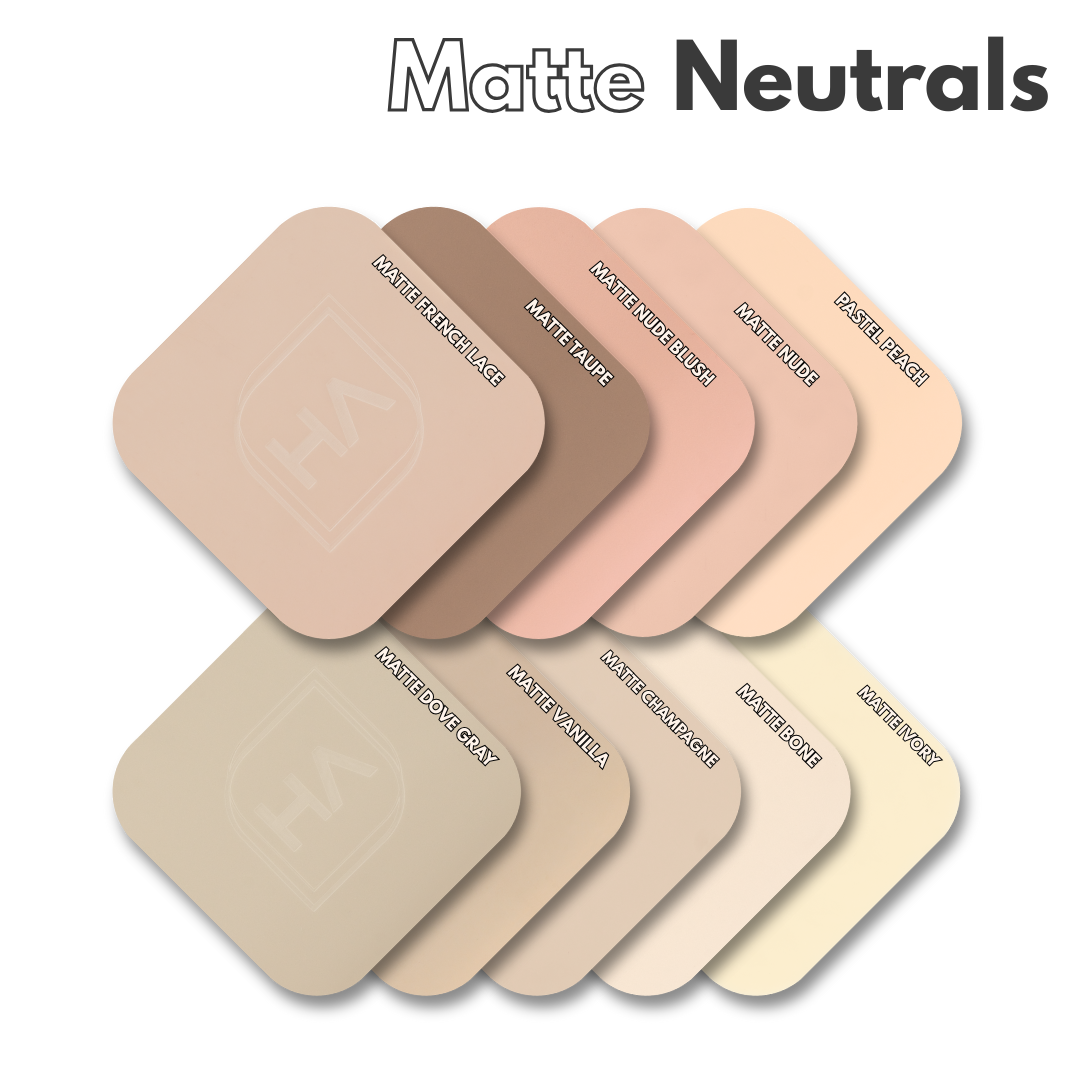 Matte Neutral Acrylic Sheet Color Comparison