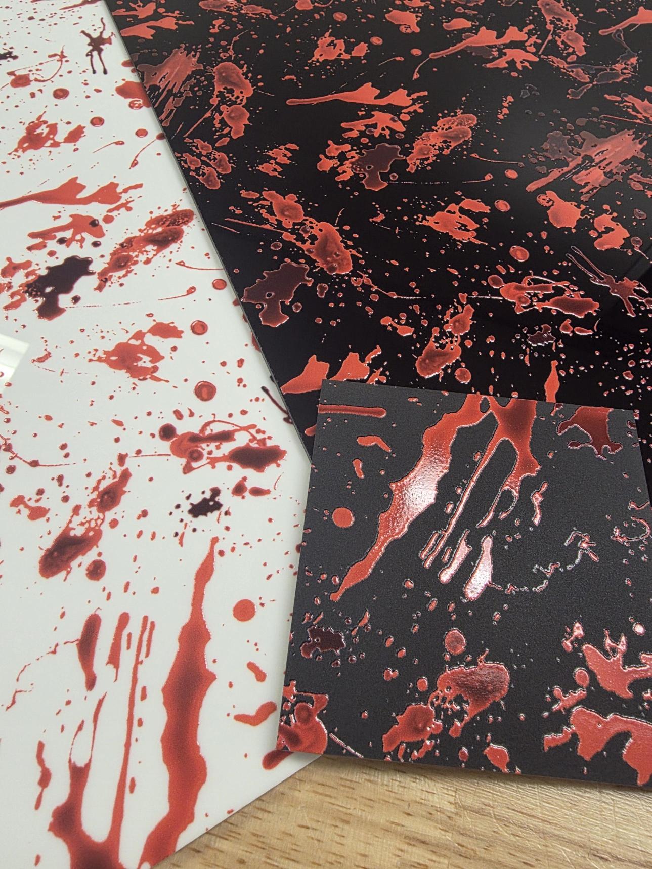 Scattered Blood Splatter MakerPrint