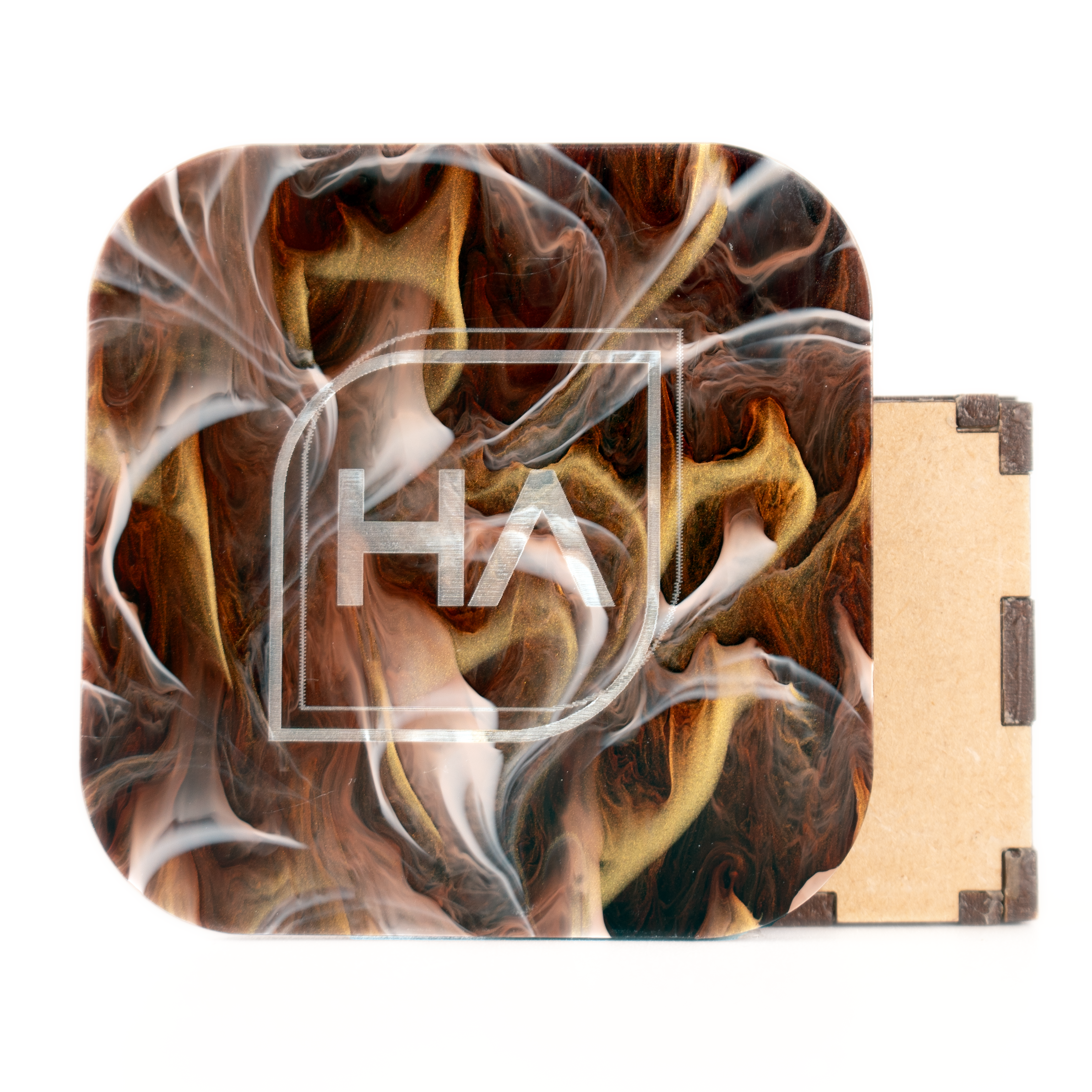 1/8" Mocha Haze Cast Acrylic Sheet