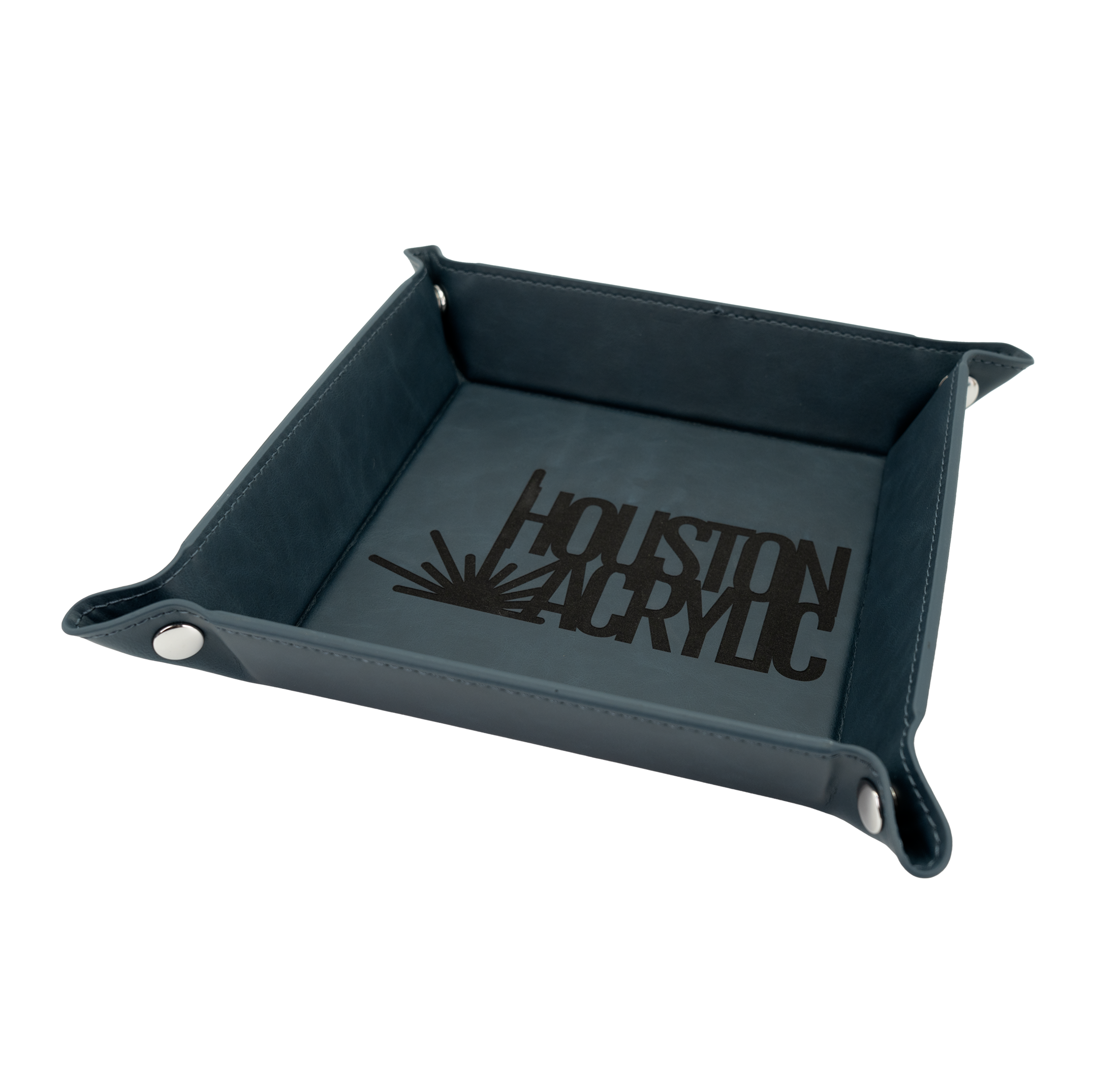 Signature Navy/Black MakerLeatherette Snap Up Tray