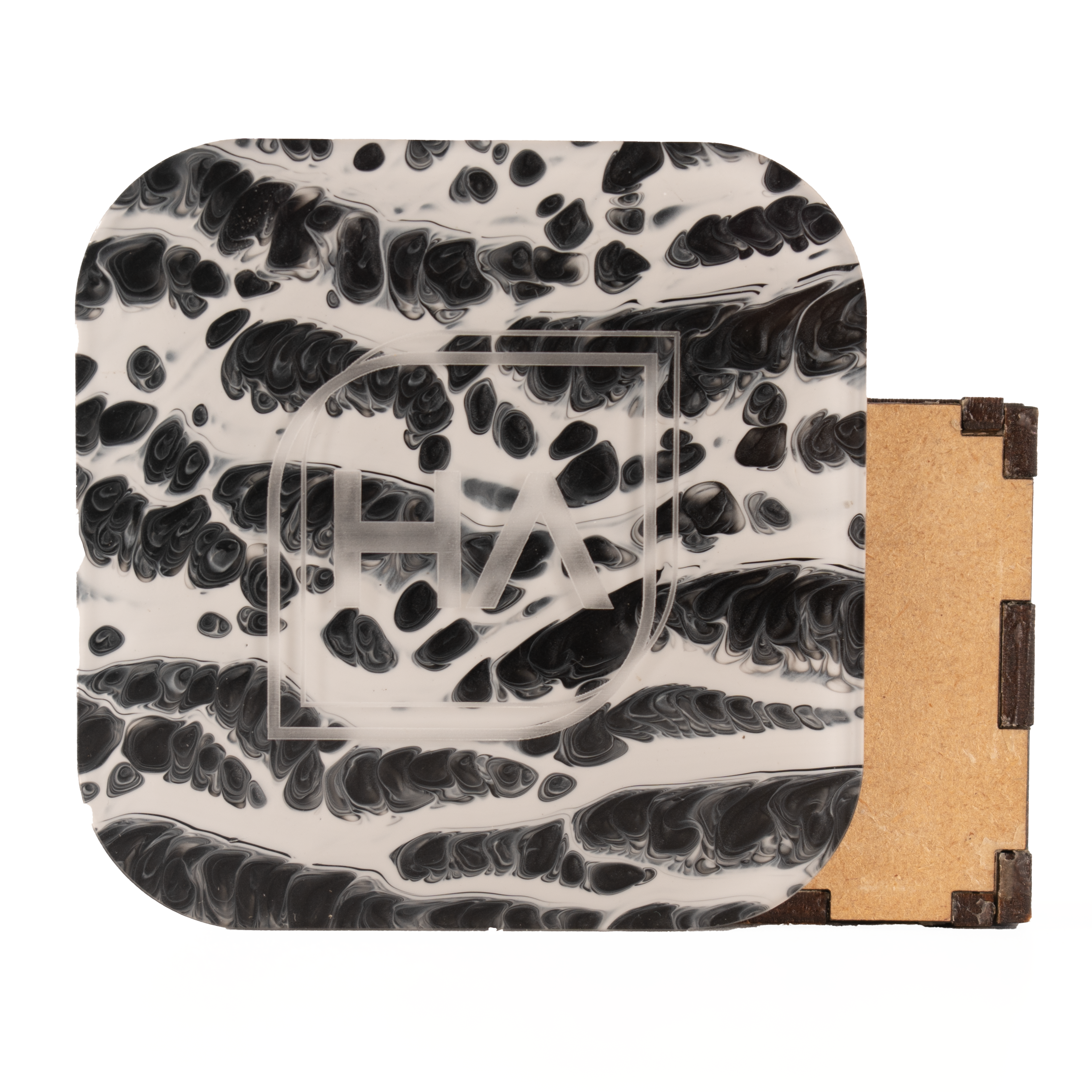1/8" Oil Spill Cast Acrylic Sheet