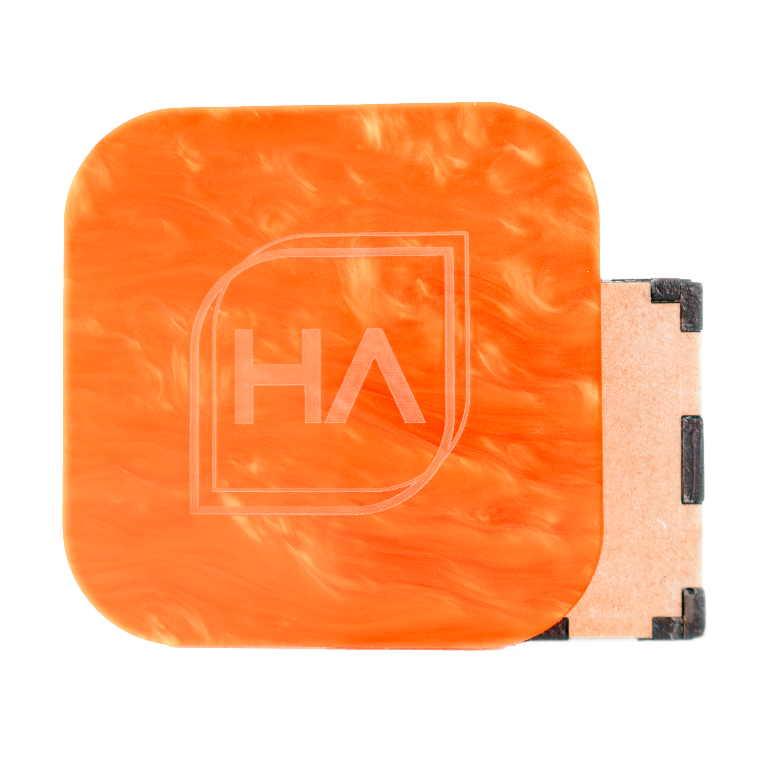 1/8" Orange Pearl Cast Acrylic Sheet