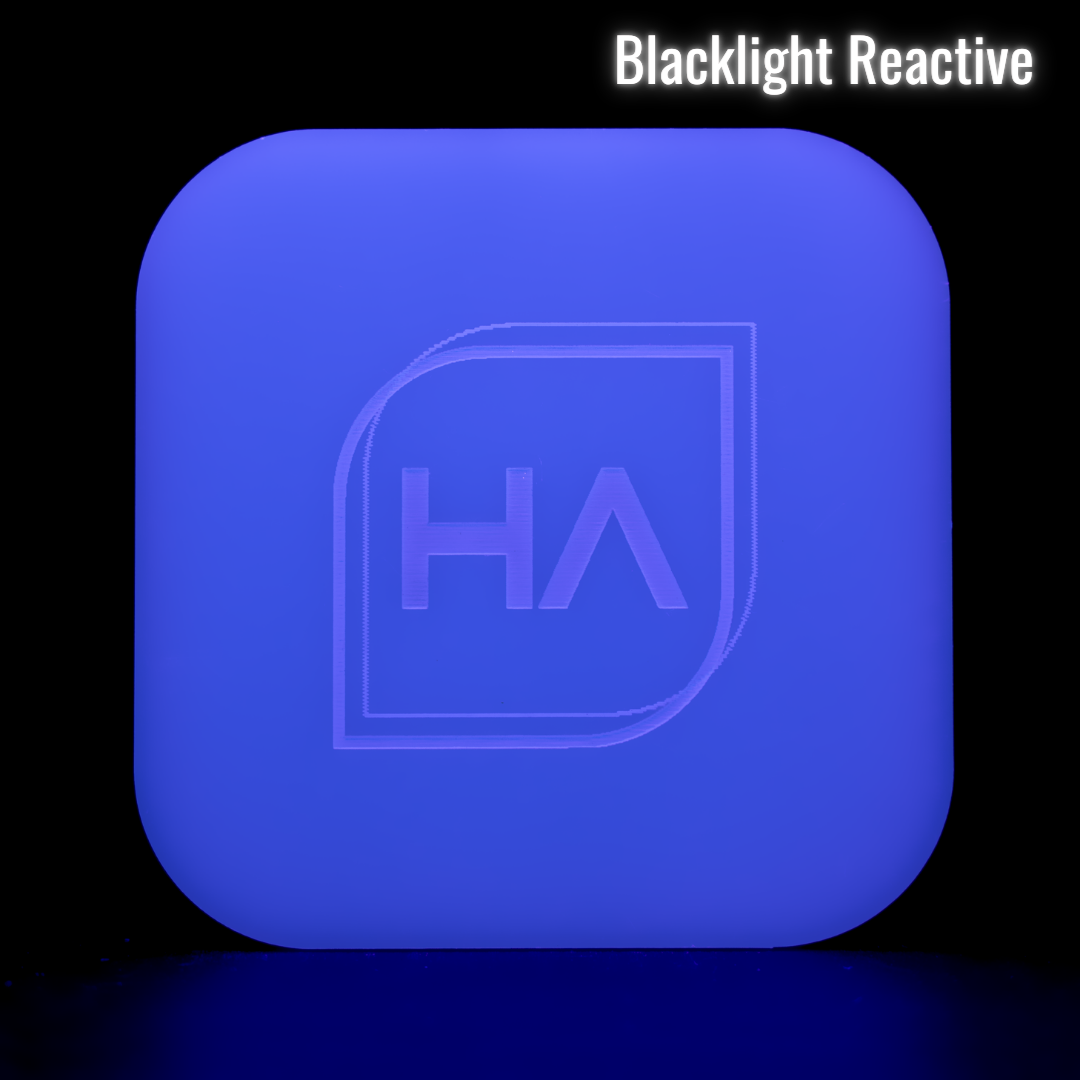 Blacklight reactive 1/8" Pearl White Metallic Cast Acrylic Sheet