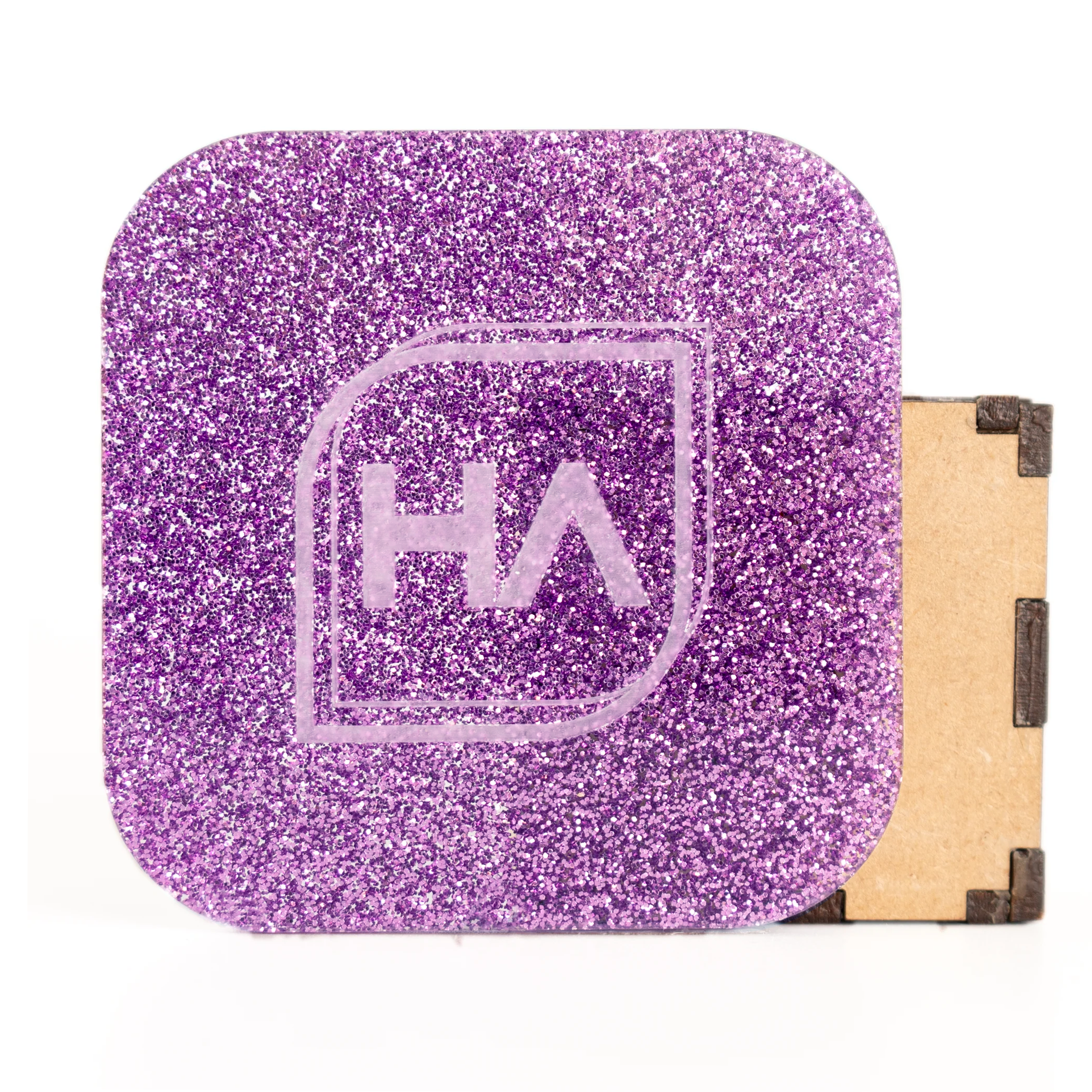 1/8" Purple Glitter Cast Acrylic Sheet