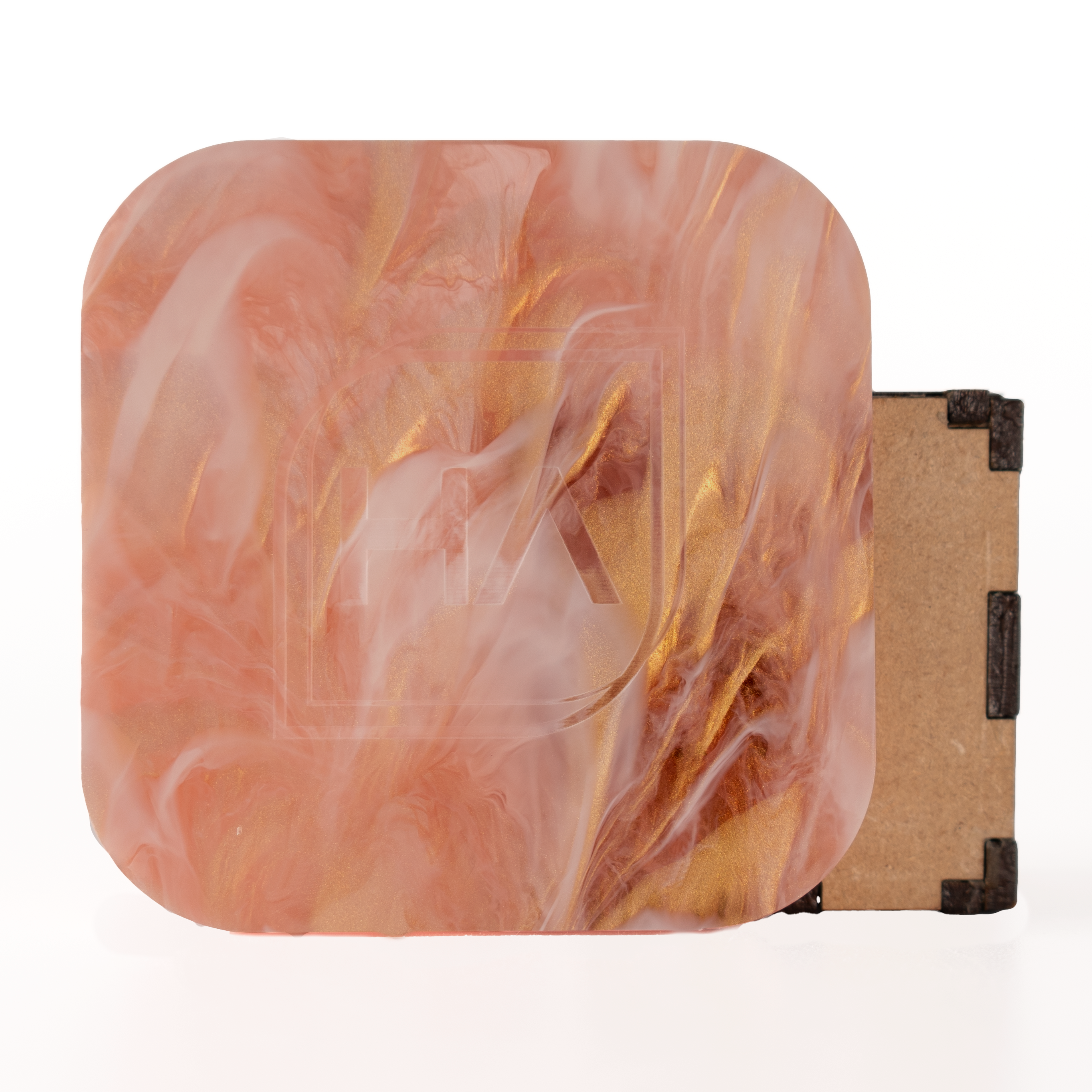 1/8" Rose Gold Haze Cast Acrylic Sheet