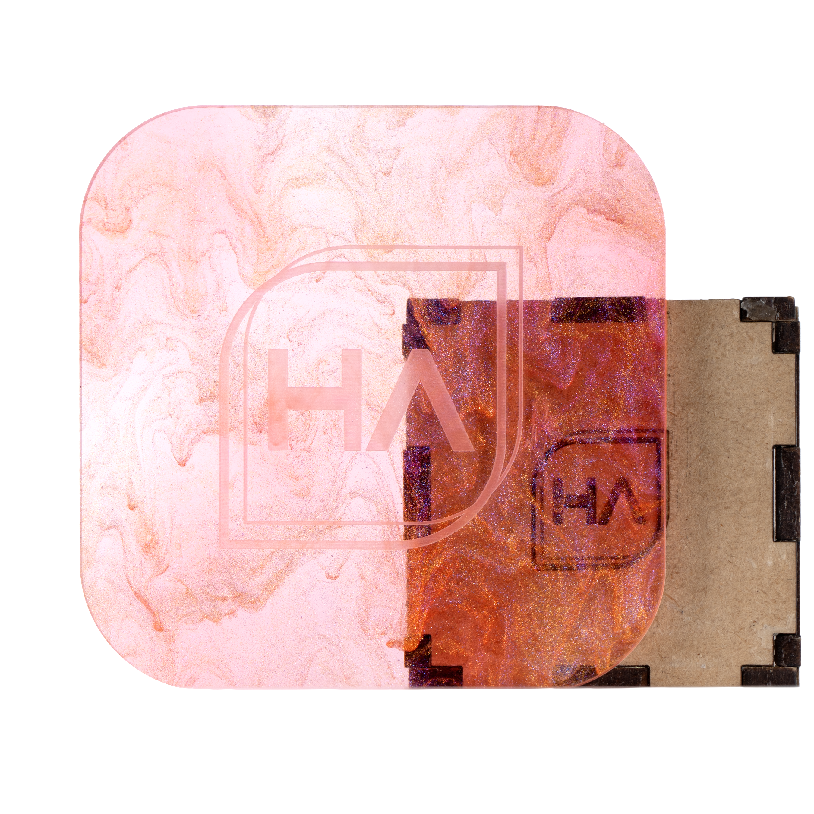 1/8" Rose Mist Cast Acrylic Sheet