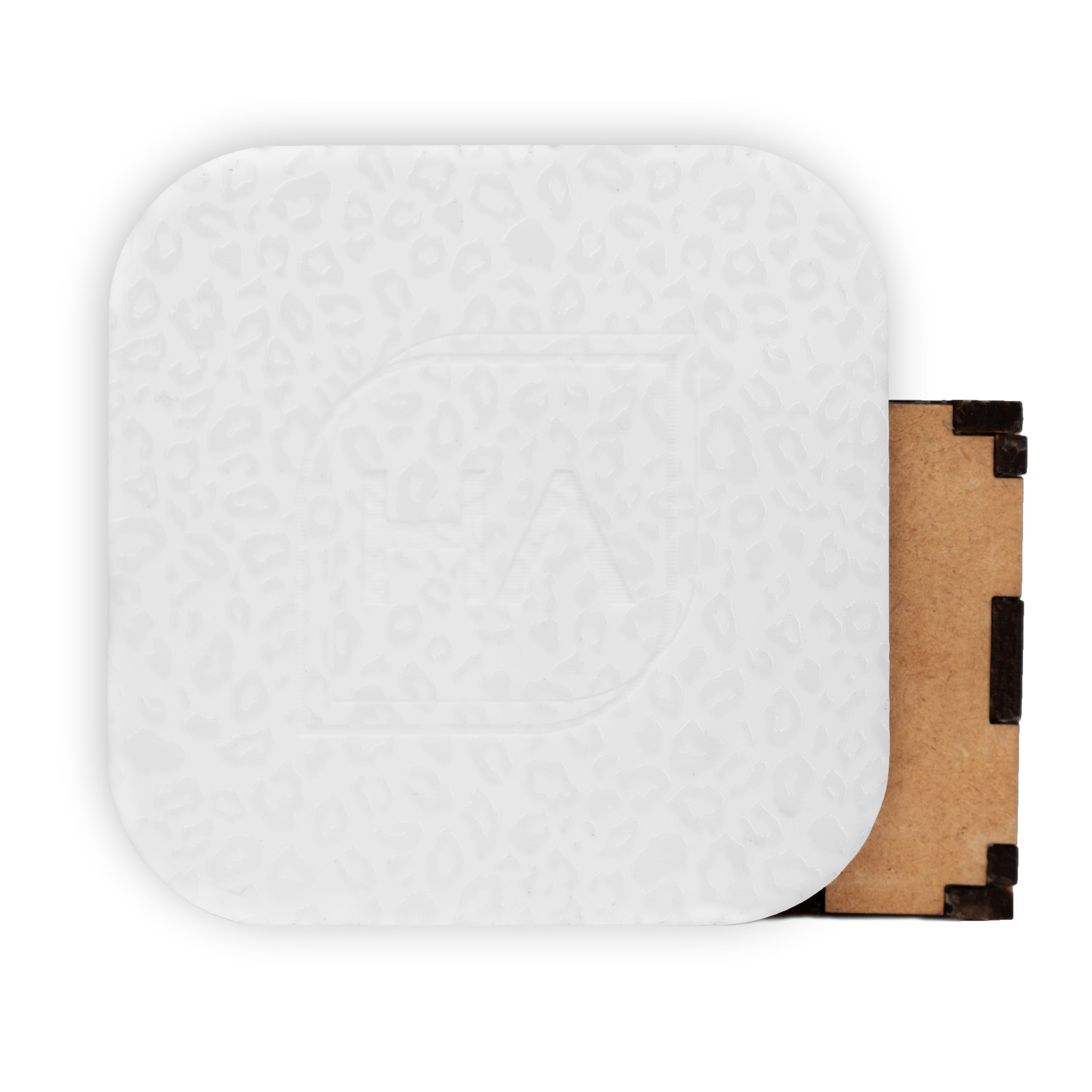 1/8" White Matte Leopard Texture MakerPrint