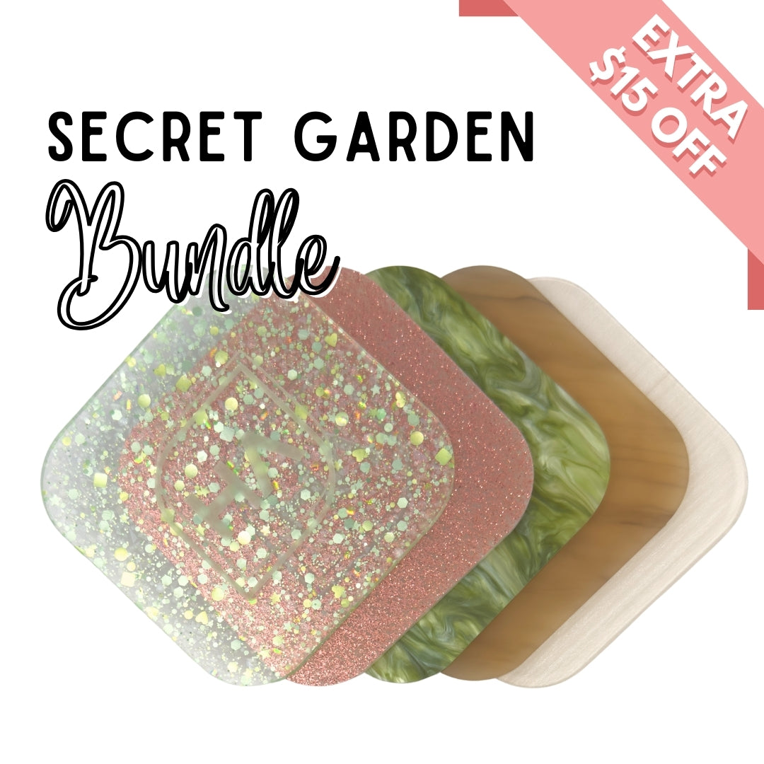 1/8” Secret Garden Cast Acrylic Sheet Bundle