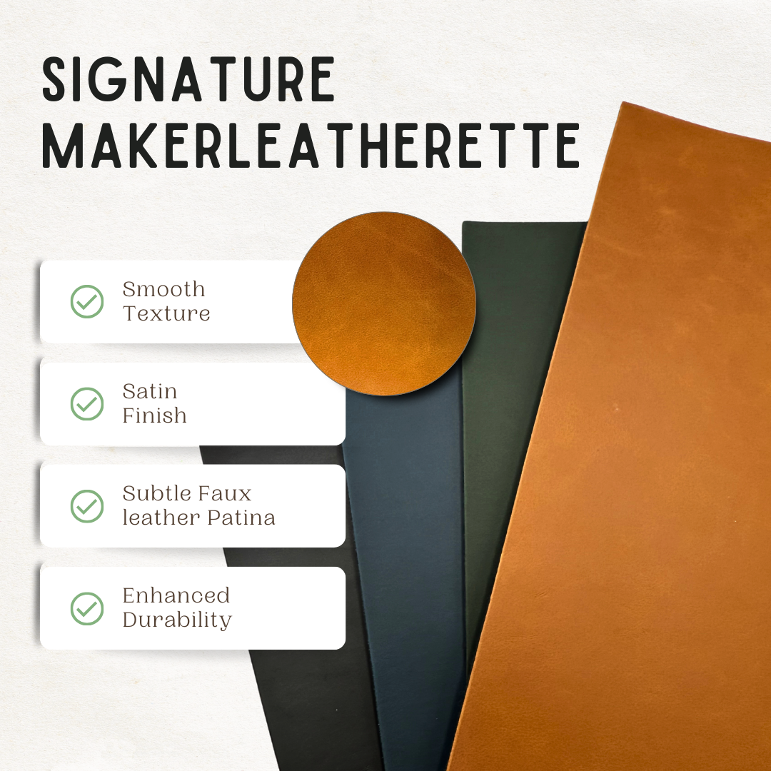 Singature MakerLeatherette Laserable Leatherette Product Benefits