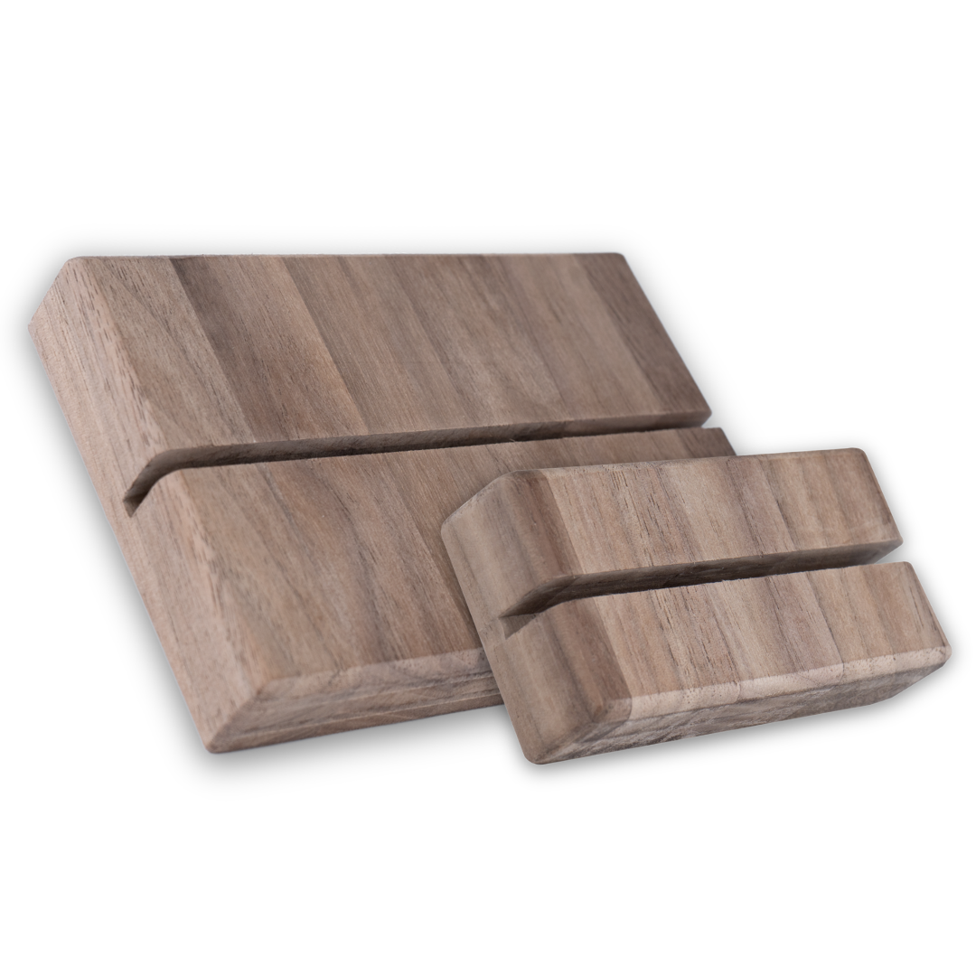 1/8" (3mm) compatible slotted wooden stands