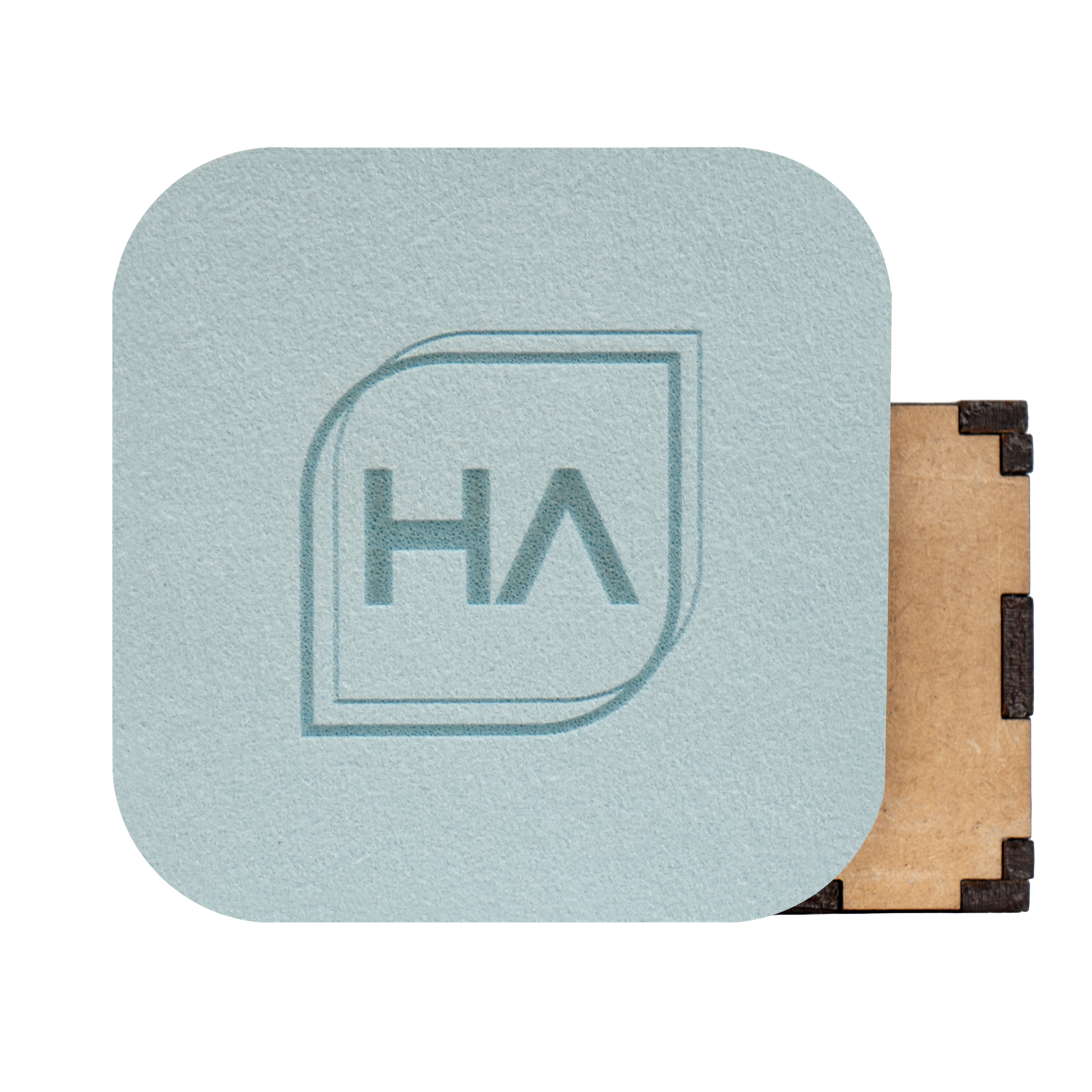 Soft Blue MakerSuede Laserable Microfiber Suede Sheet