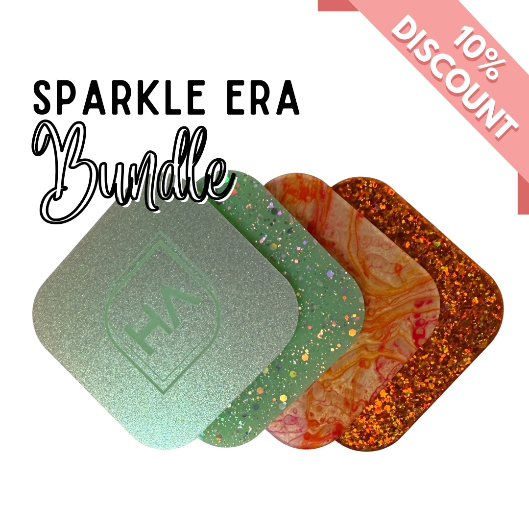 1/8” Sparkle Era Cast Acrylic Sheet Bundle
