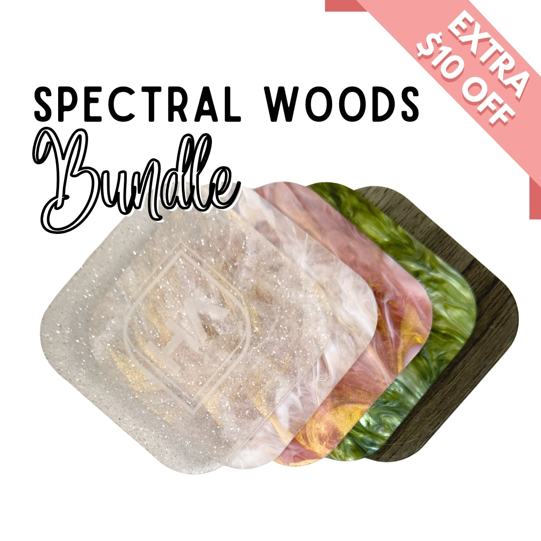 1/8” Spectral Woods Cast Acrylic Sheet Bundle