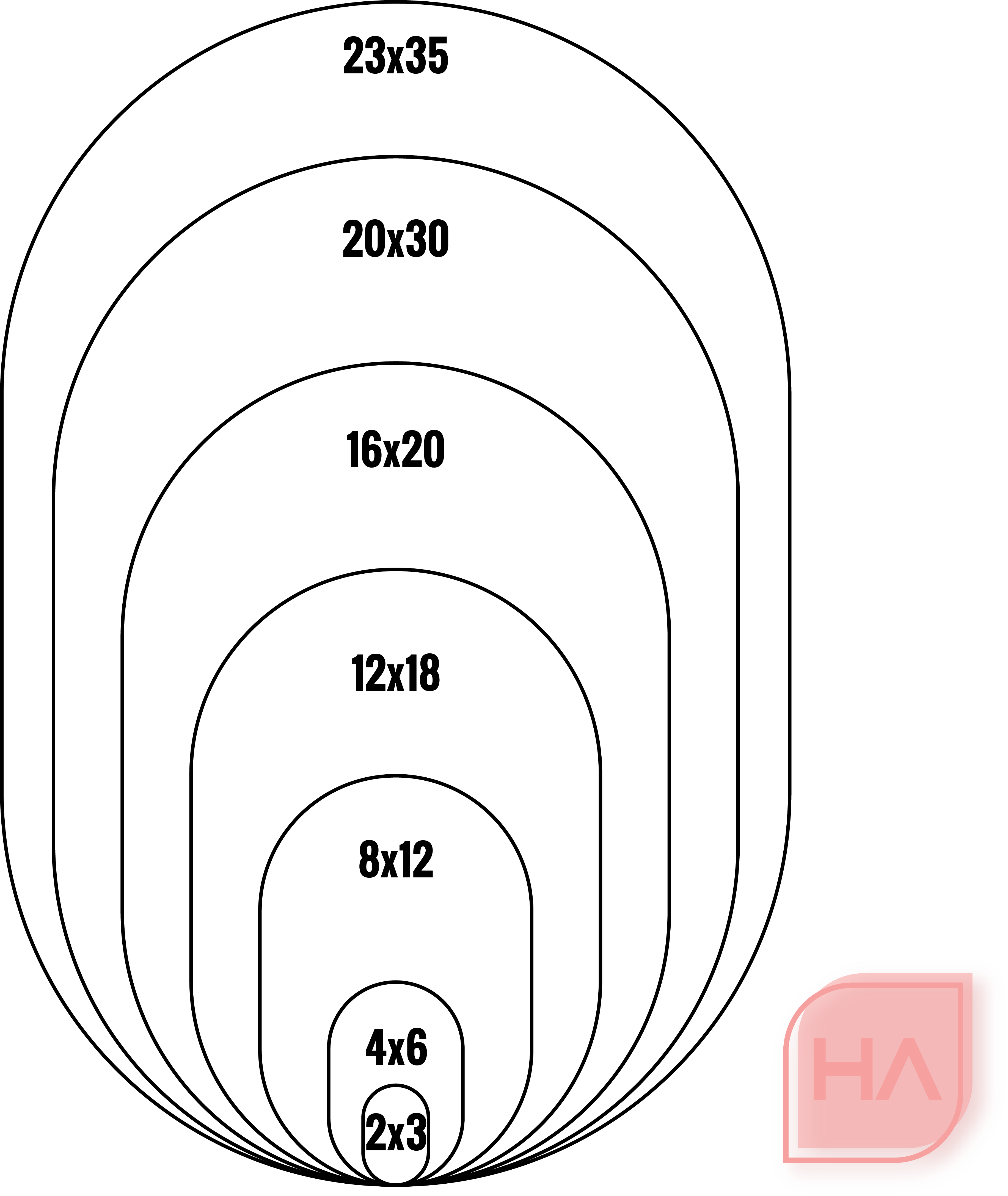Oval Acrylic Blank (1/8")