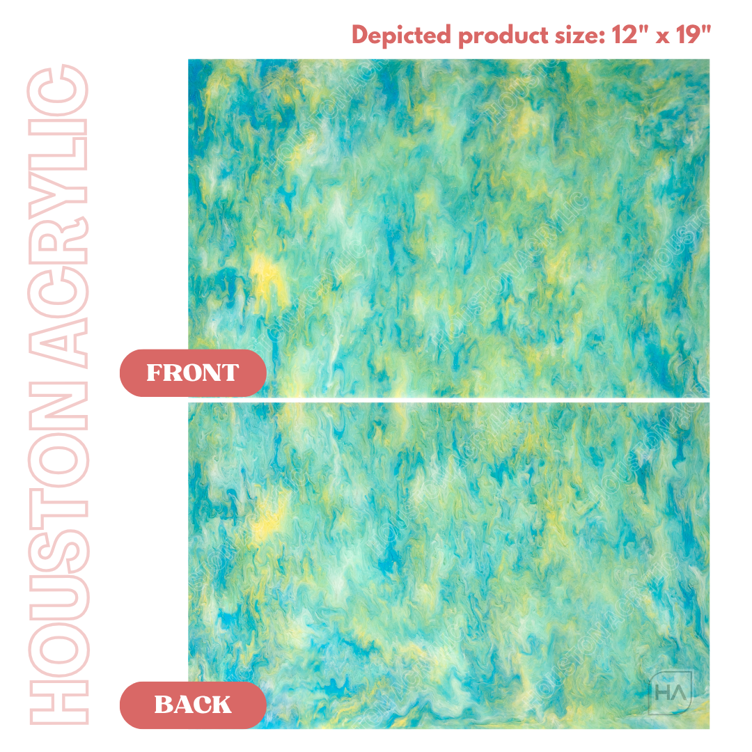 1/8" Tidepool Elixir Cast Acrylic Sheet