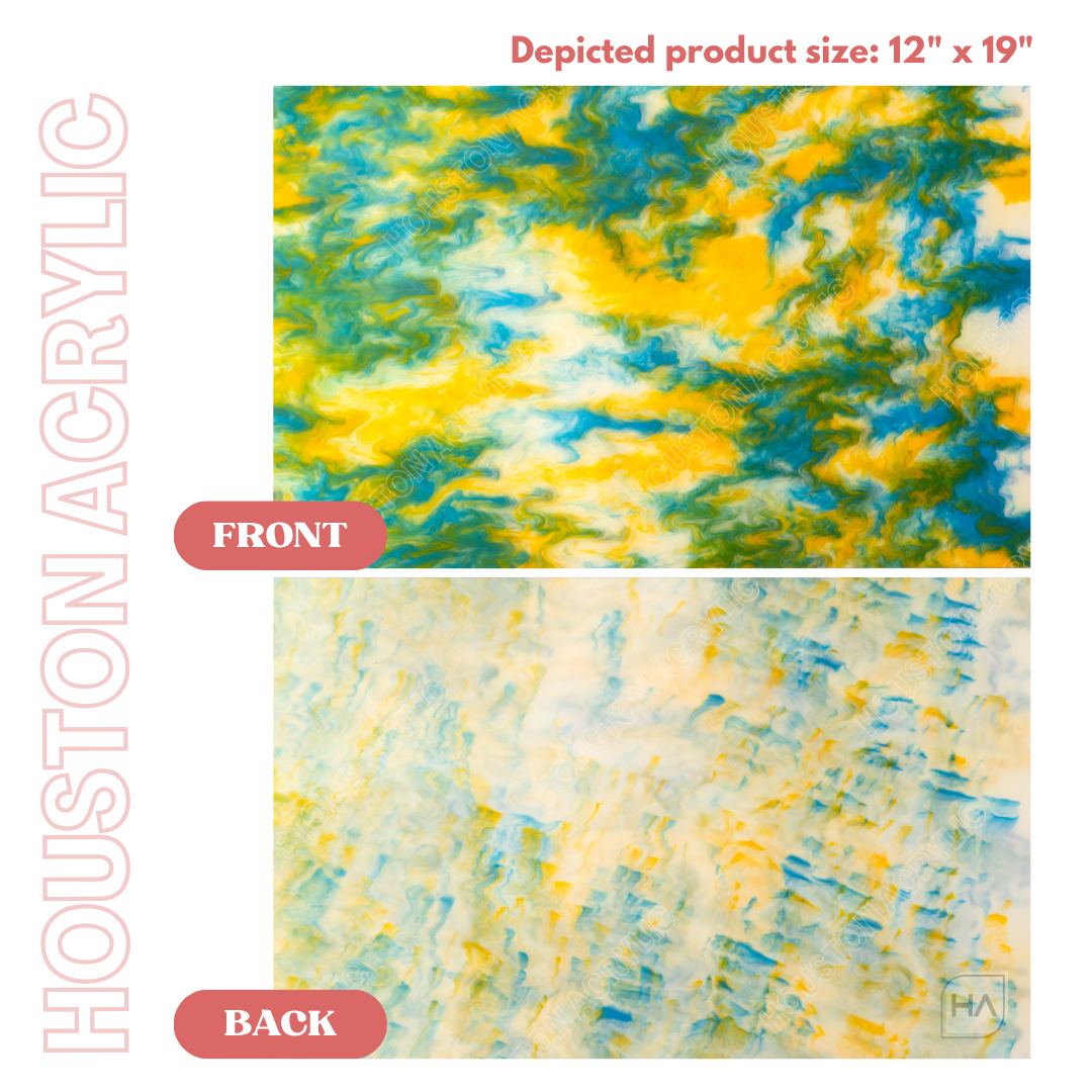 1/8" Tropical Remix Cast Acrylic Sheet