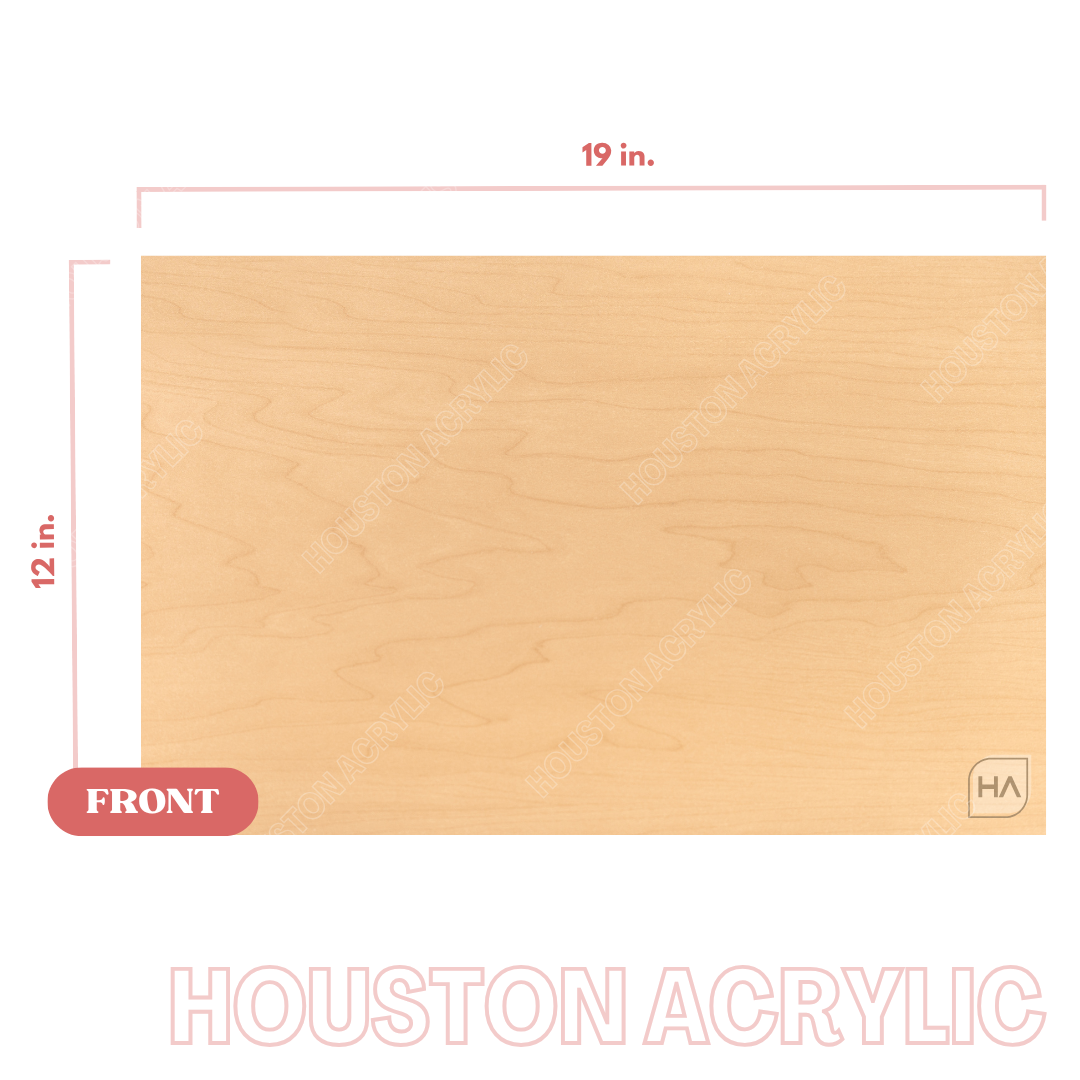 1/8" TruFlat Maple Full Size Sheet View