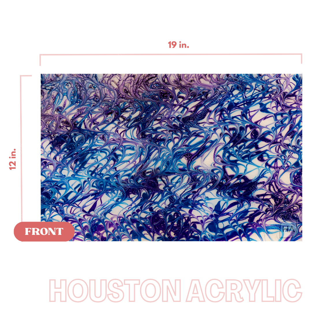 1/8" Twilight Whirl Acrylic Sheet