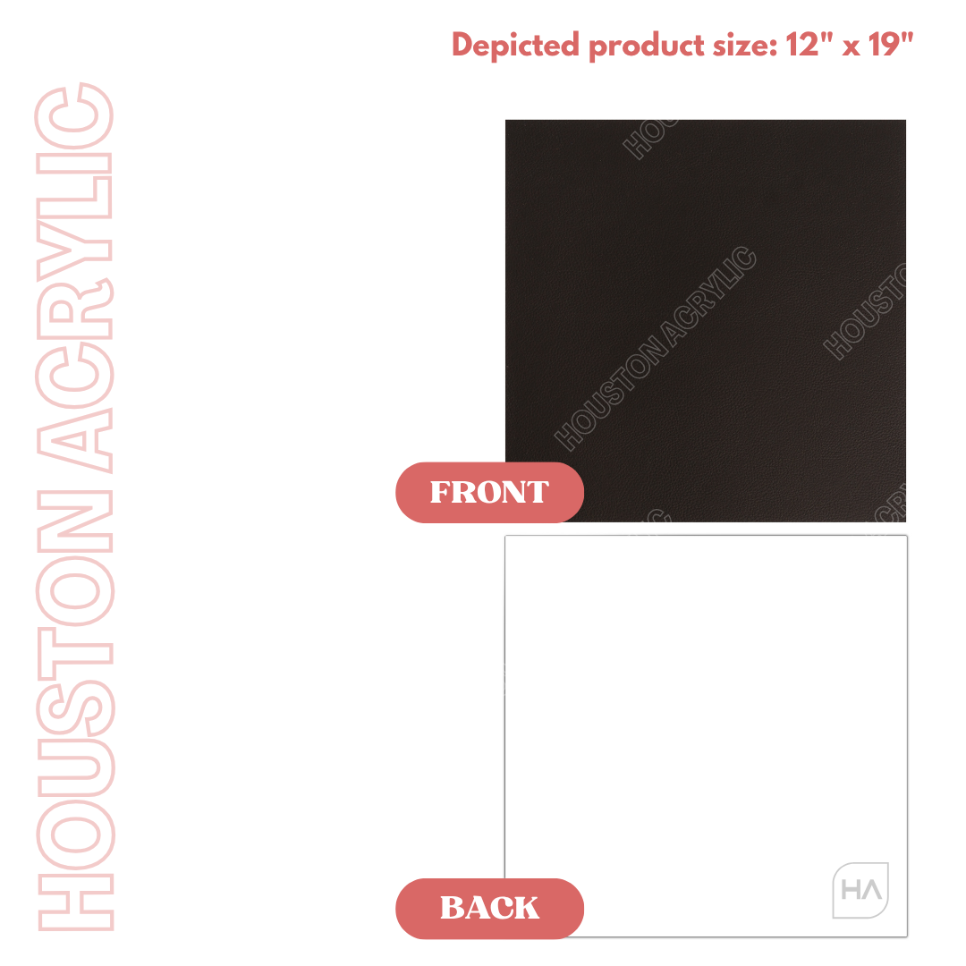 1/16" Two Tone Naturals Midnight Leather/White Front vs Back Full Size Sheet View