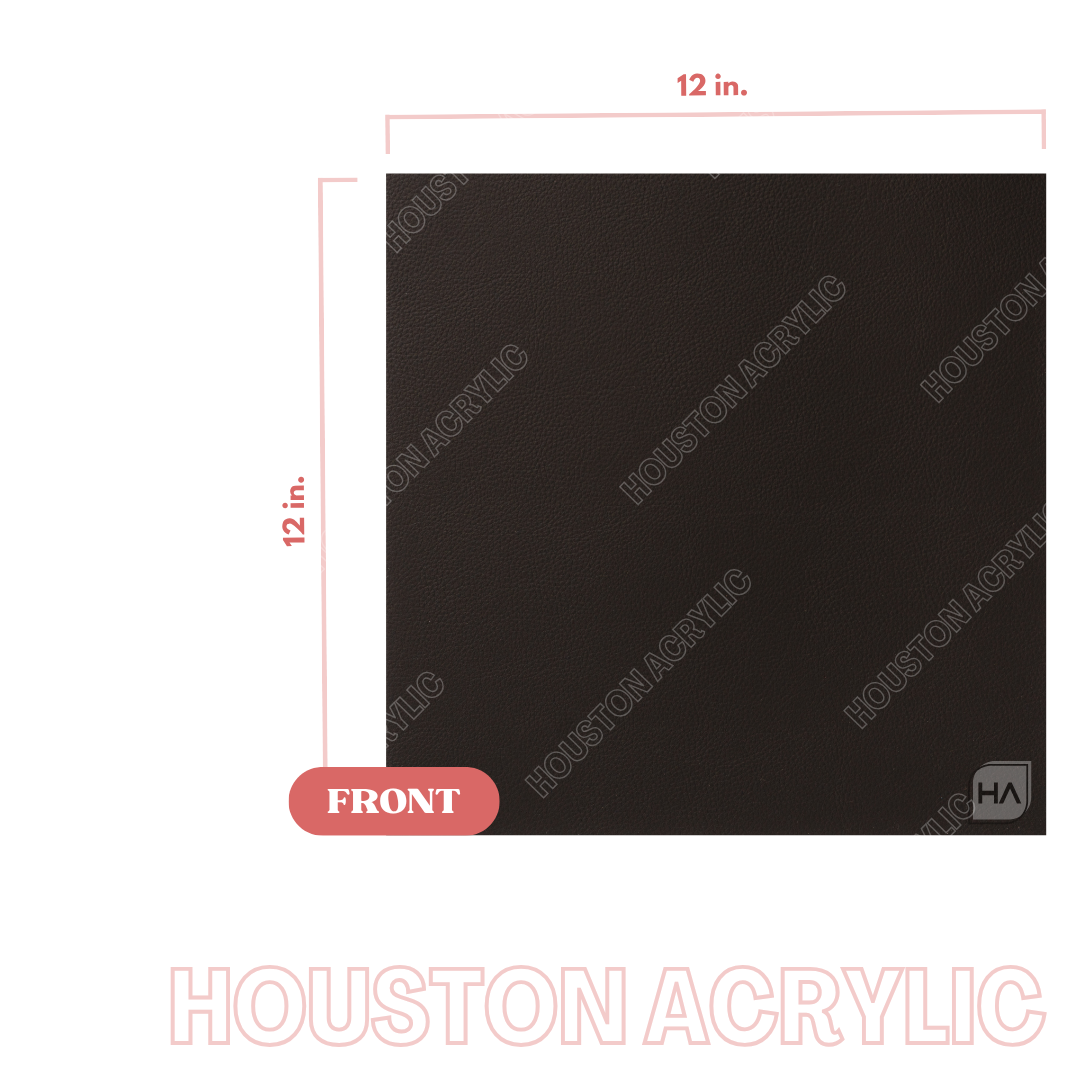 1/16" Two Tone Naturals Midnight Leather/White Full Size Sheet View