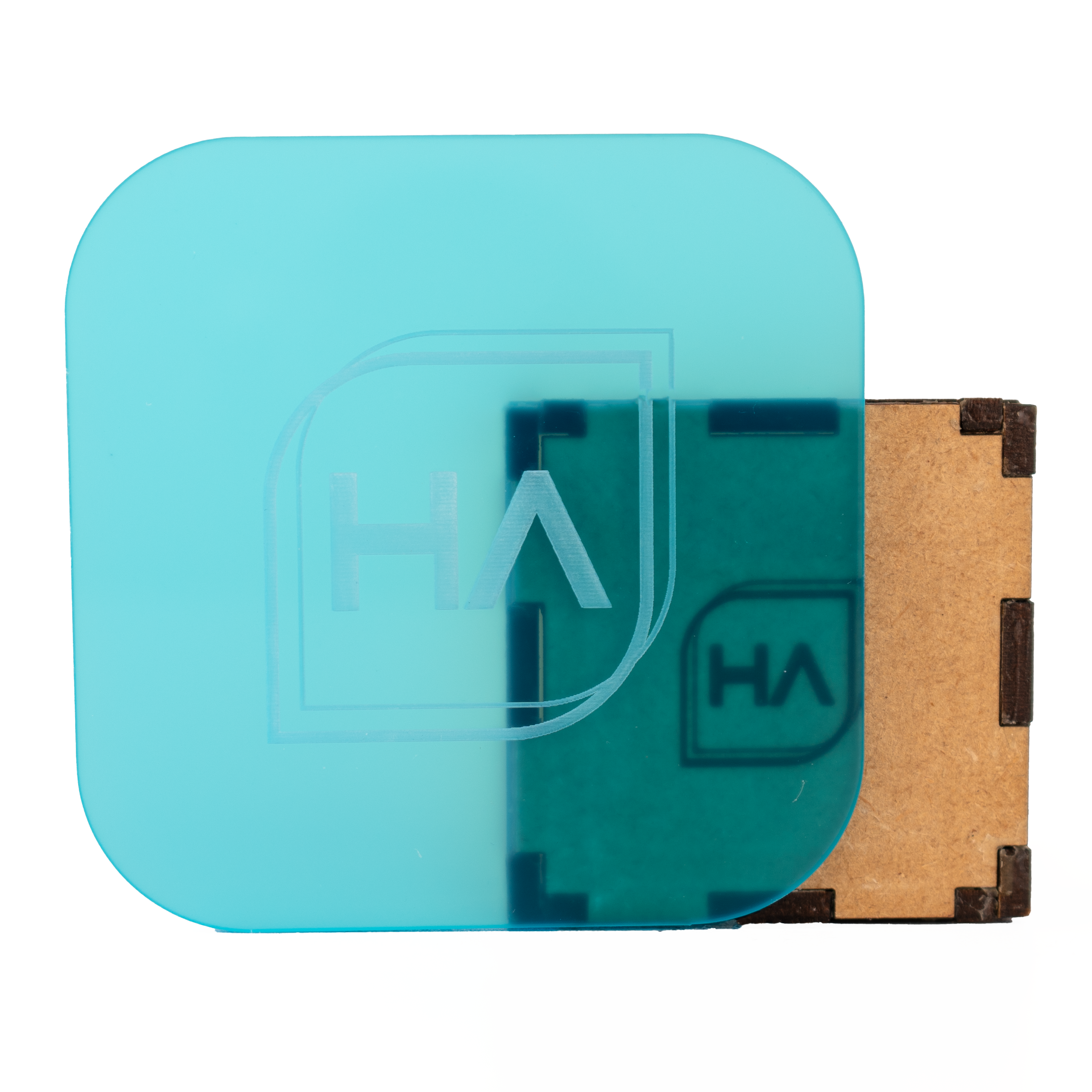 1/8" Translucent Aqua Blue Cast Acrylic Sheet